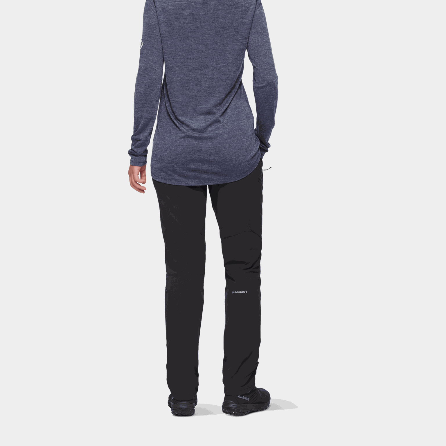 Calça softshell feminina Runbold Guide SO, preta.