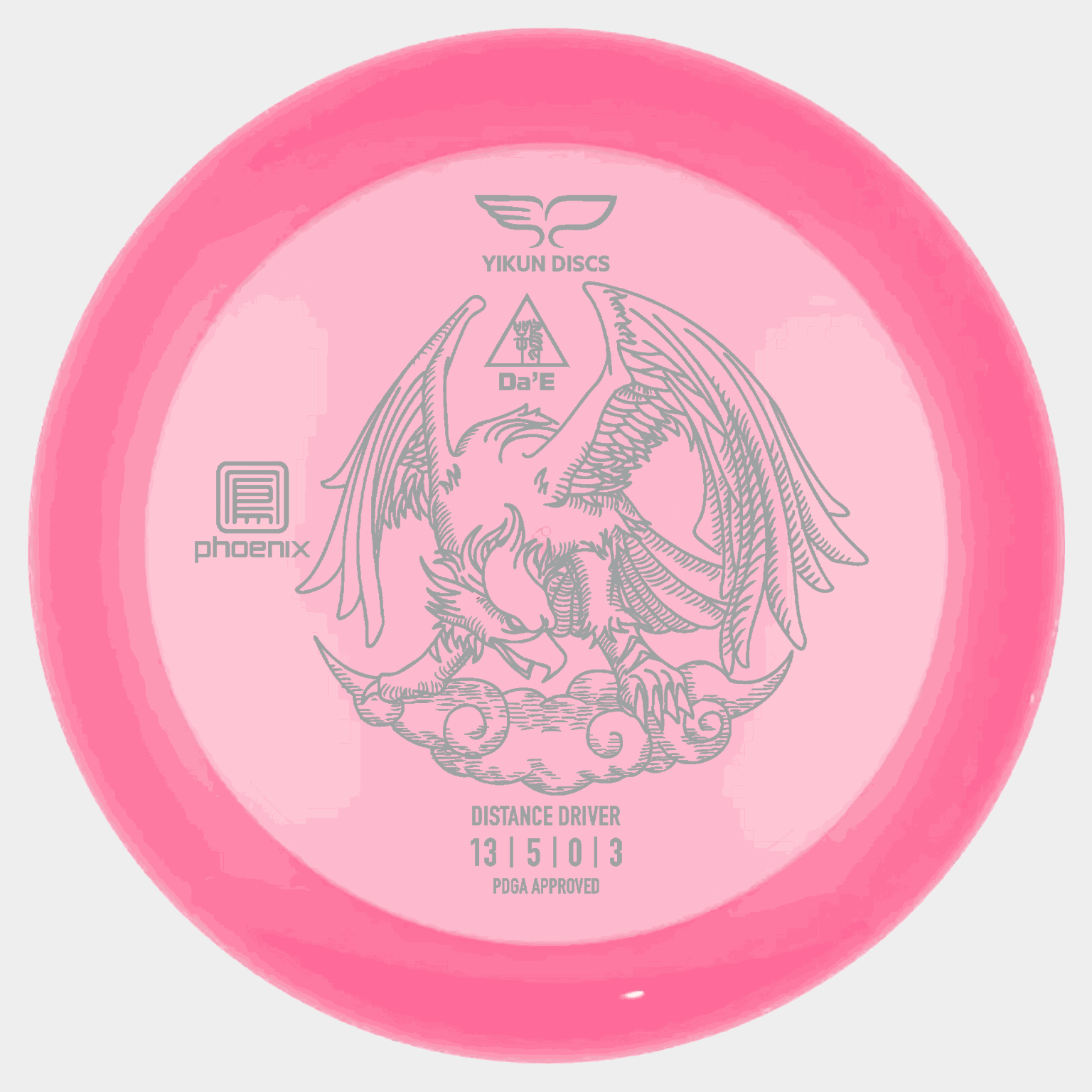 Phoenix Line Dae Driver (170-175 g), Disc Golf Driver - Roze