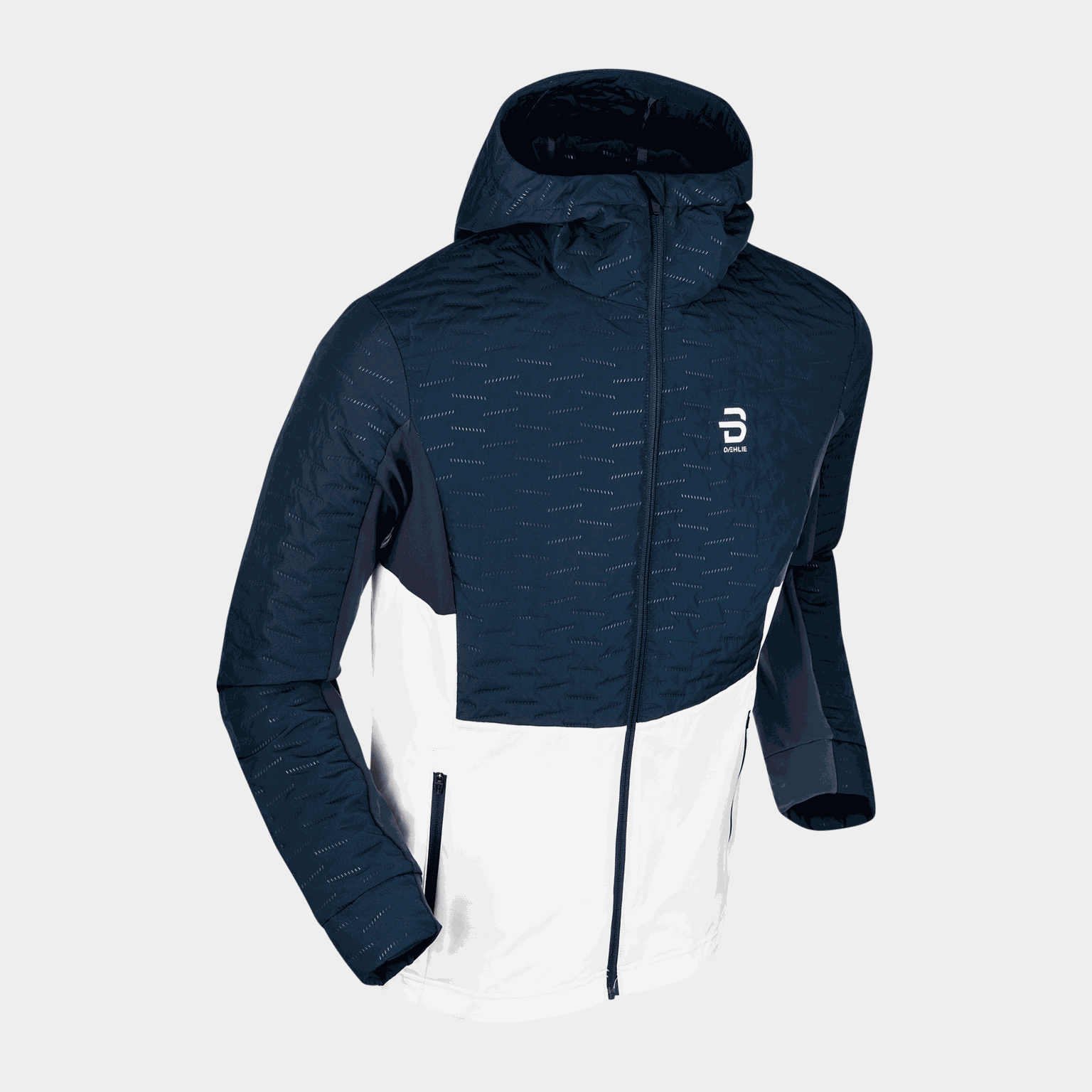  Jaqueta de corrida masculina BD Devise 24/25 azul