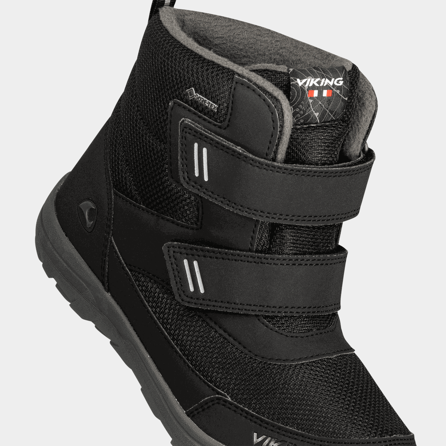 Zimowe buty Vang GTX dla dzieci – czarne