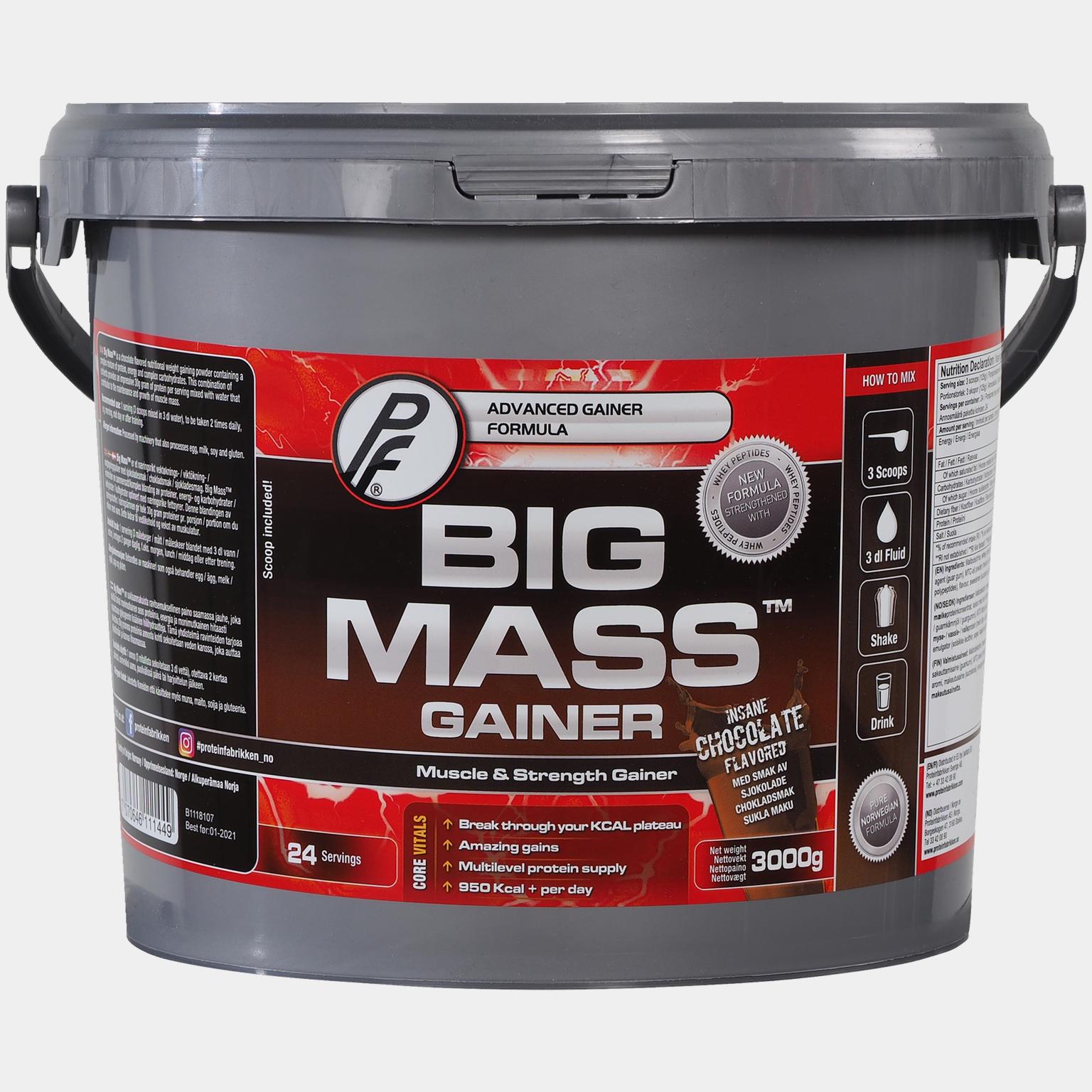 Big Mass Gainer, vektøkningspulver