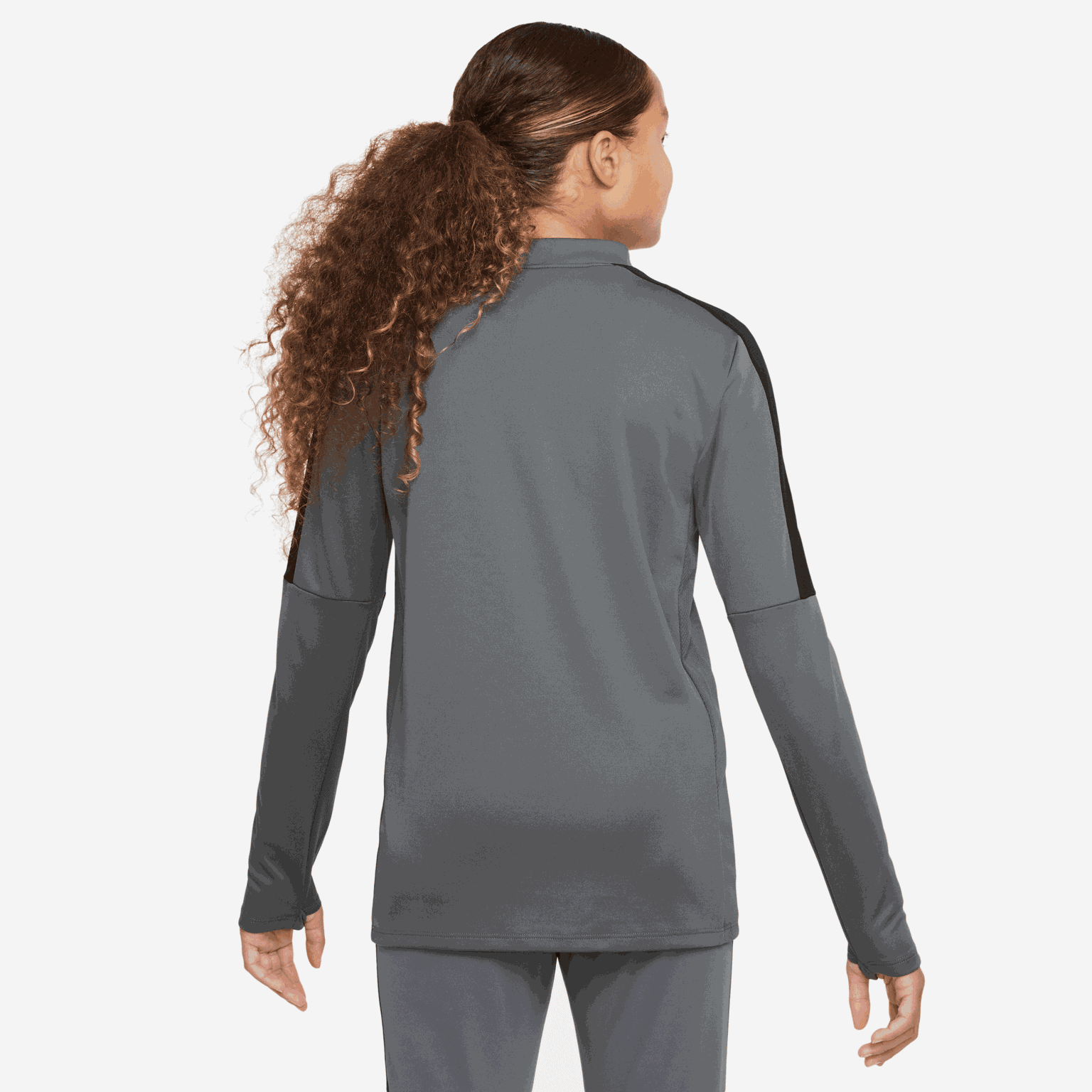 Dri-FIT Academy 23 Drill Top BR, treningsgenser fotball, junior - Grå