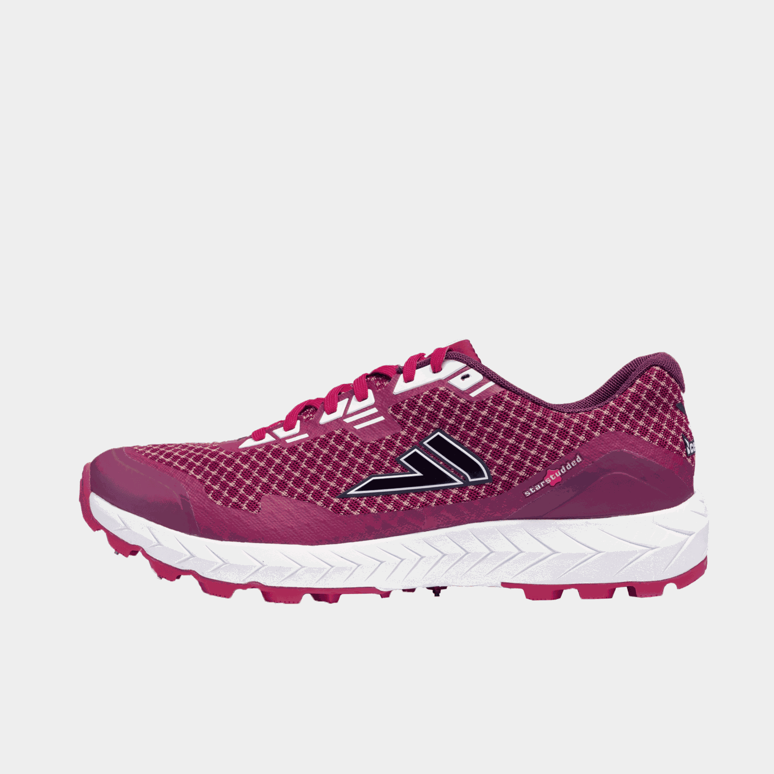  Damskie buty do biegania Icehero z kolcami – różowe