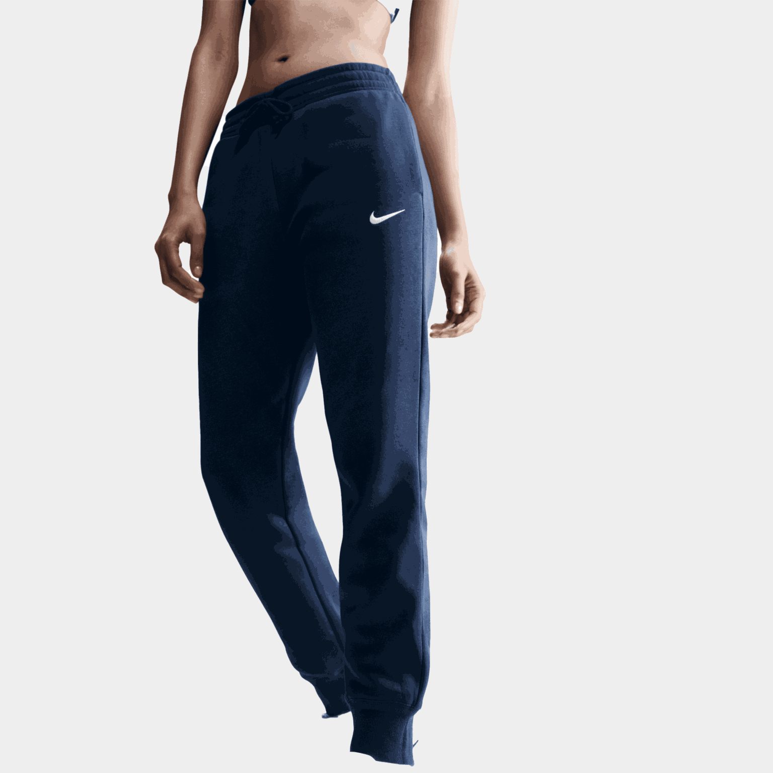  Damskie spodnie dresowe z polaru Phoenix Sportswear – niebieskie
