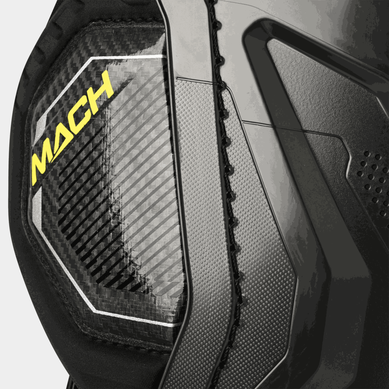 S23 Supreme Mach Shin Guard 23/24, leggskinn til hockey, senior - Svart