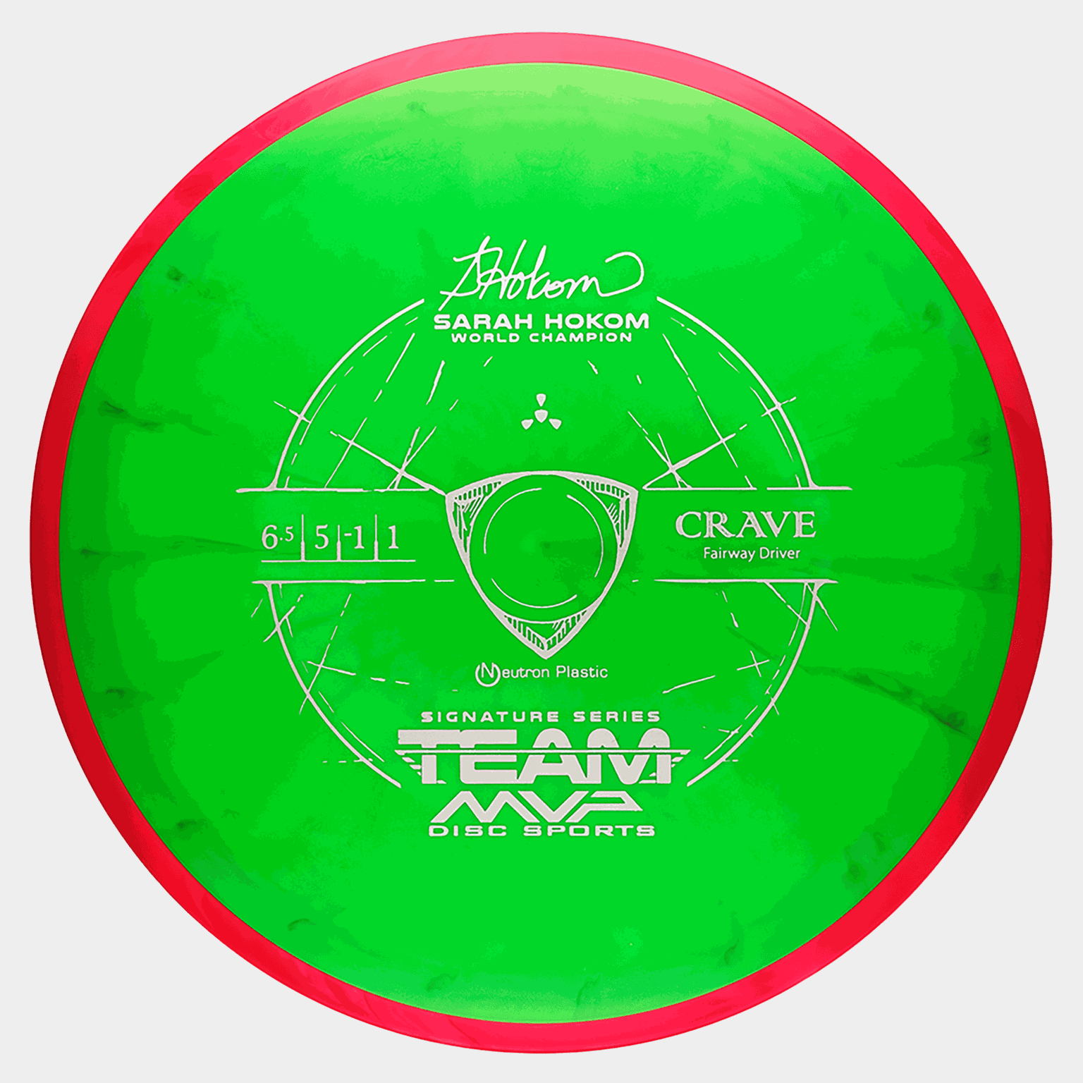 Disco Crave Neutron Driver (170-175 - różne kolory, Driver, Disc Golf - wielokolorowy)