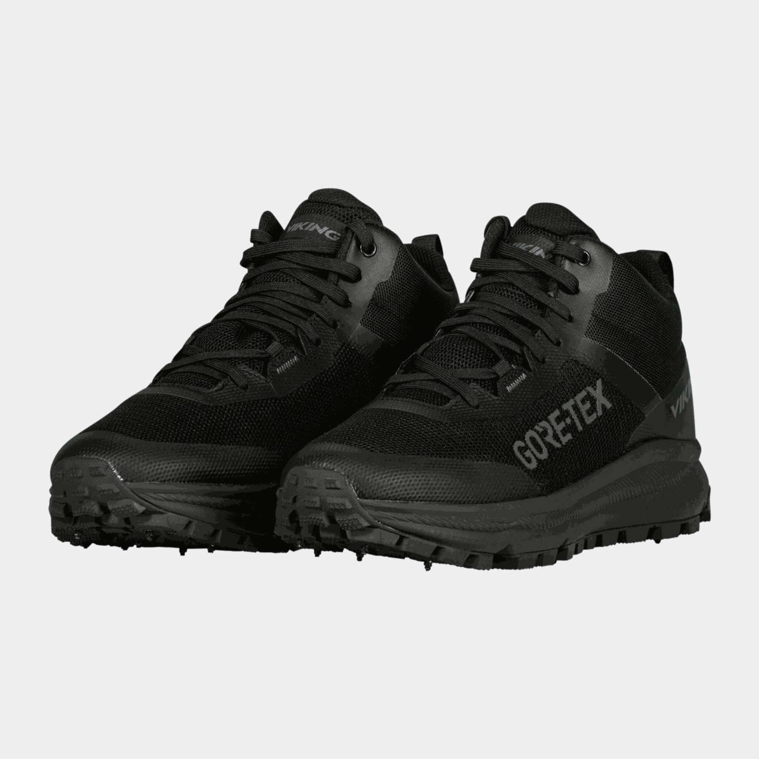  Pánské běžecké boty Stride Spikes Mid Warm Gore-Tex - černé