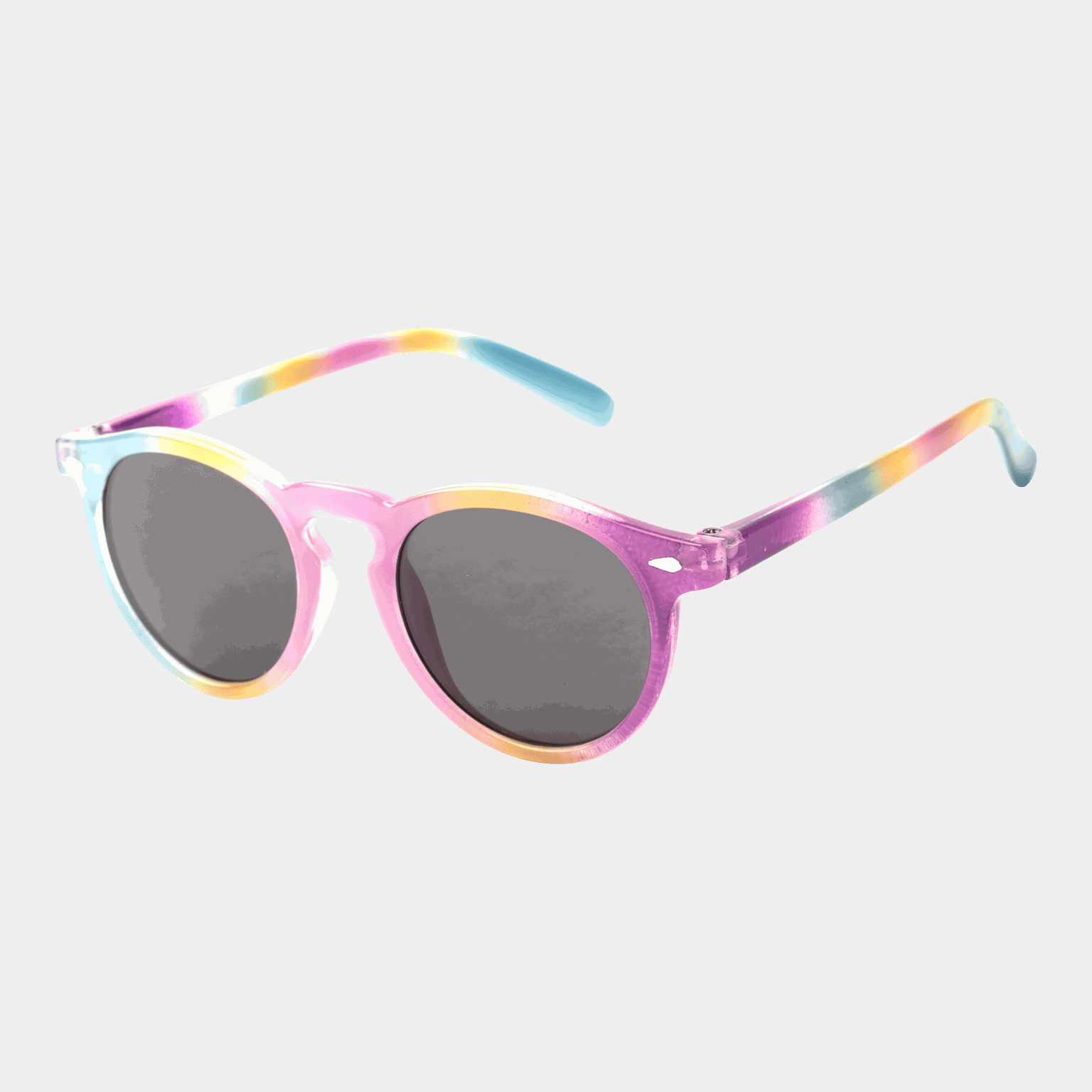  Lunettes de soleil Waye 014 Glossy Multi/Smoke, Lunettes de soleil pour enfants - Multicolore