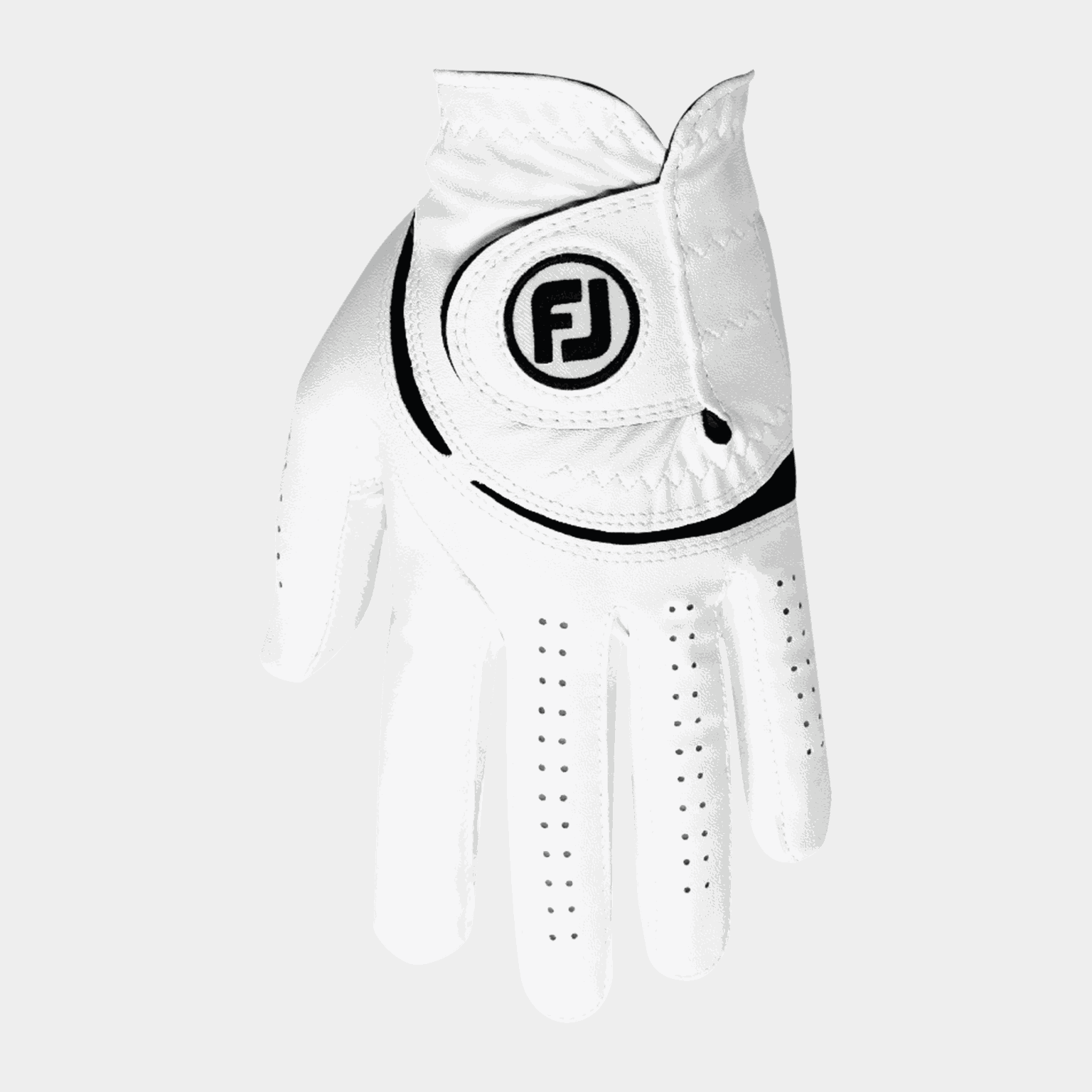  Luvas de golfe masculinas Weathersof LH - Brancas