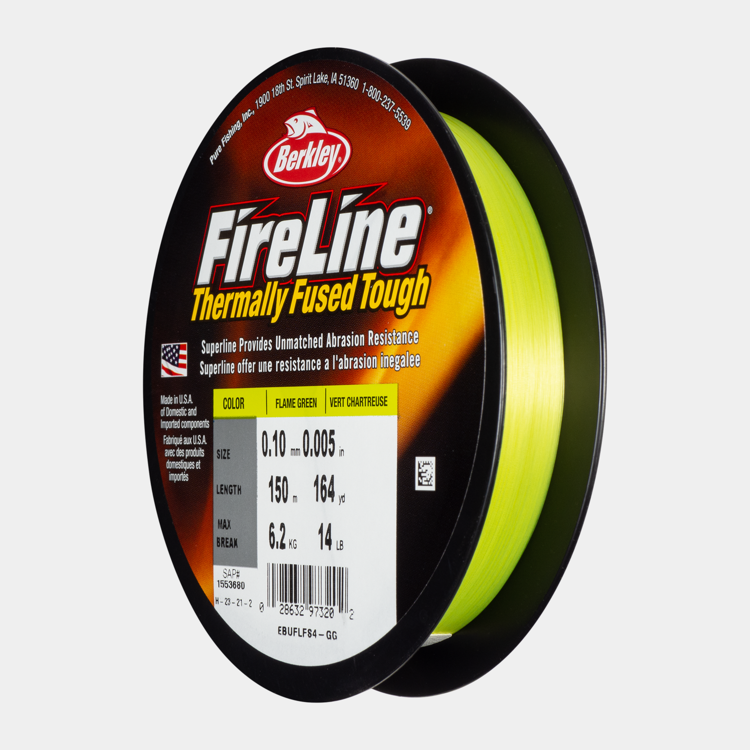 Hilo Fireline 150m verticale vlam, meeraderig -