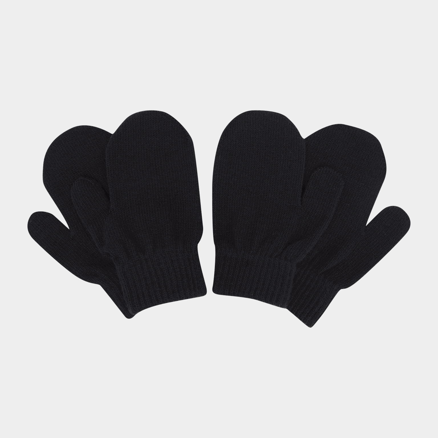 Vaberg mitten 2PK, votter, barn - Svart