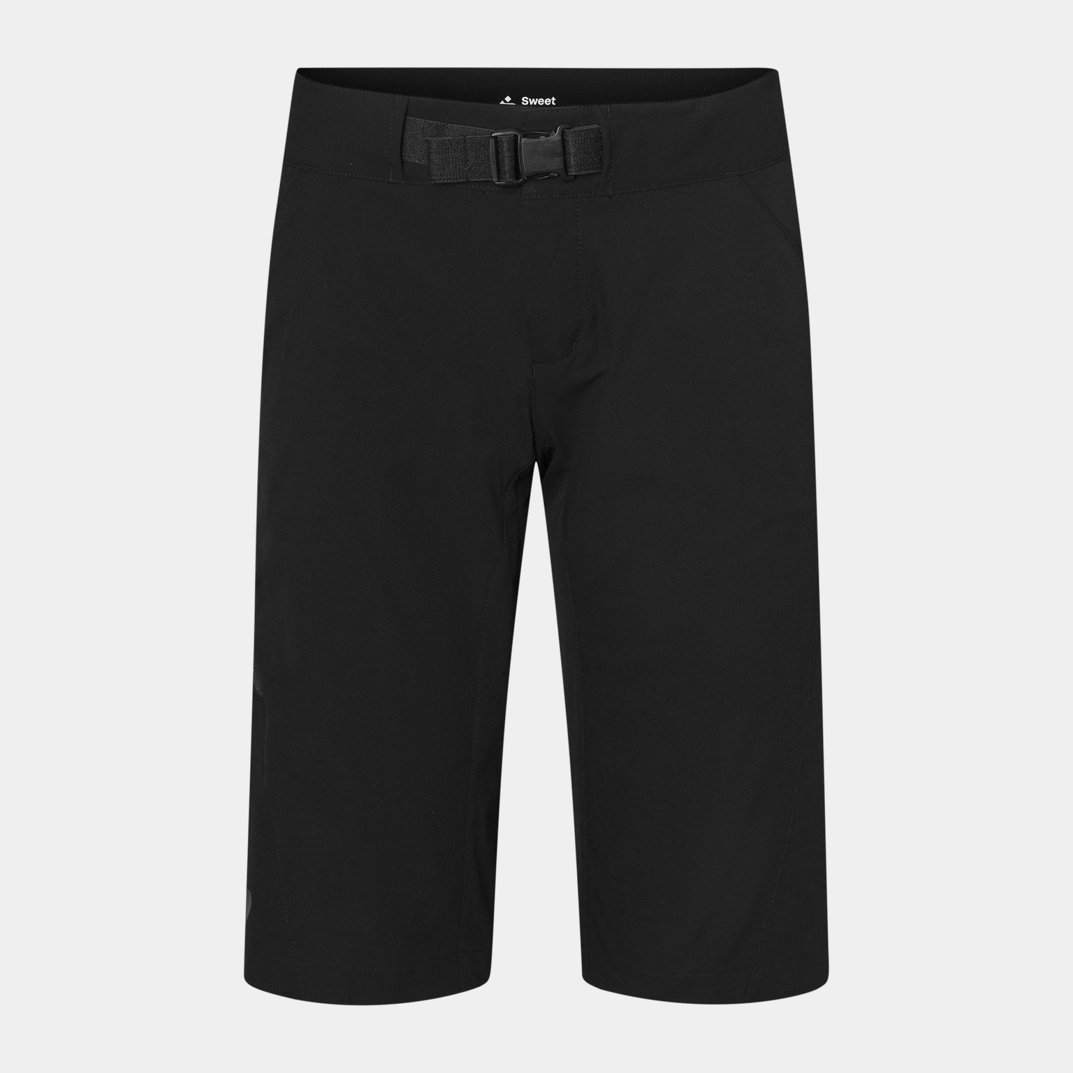 Hunter Slashed Shorts W 25, sykkelshorts, dame - Svart