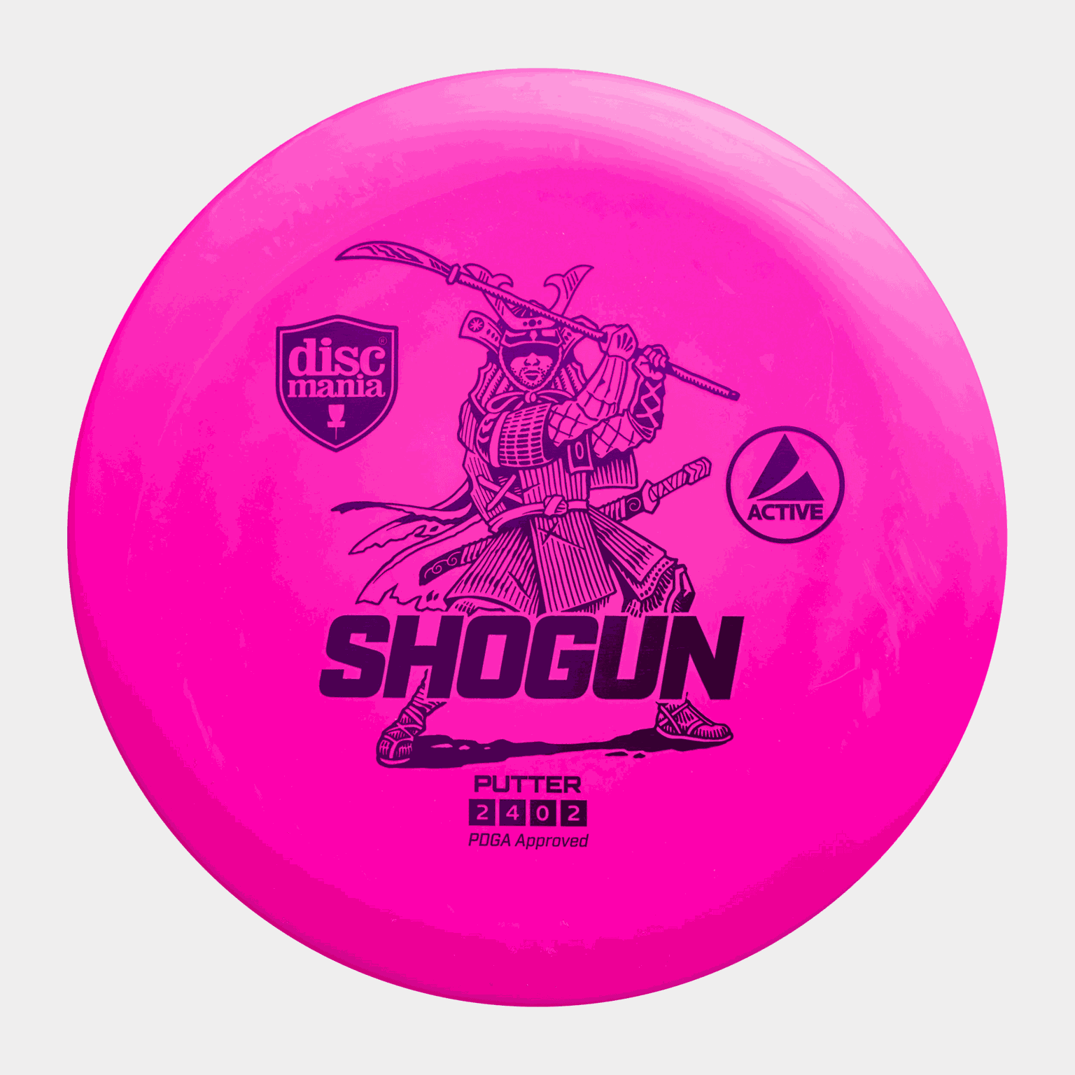 Active Putter Shogun White, putter frisbeegolf