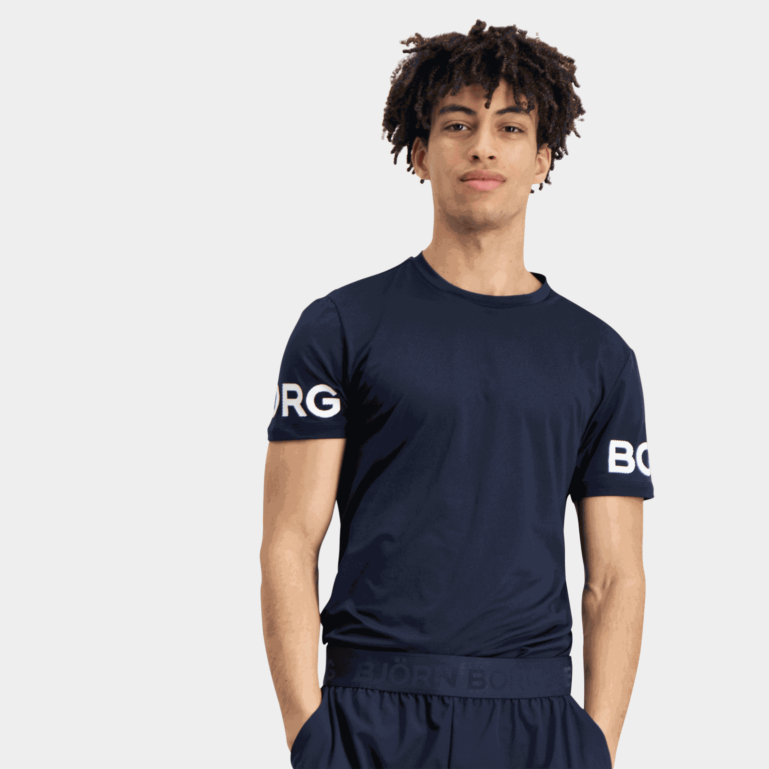 Borg T-Shirt, treningstrøye, herre