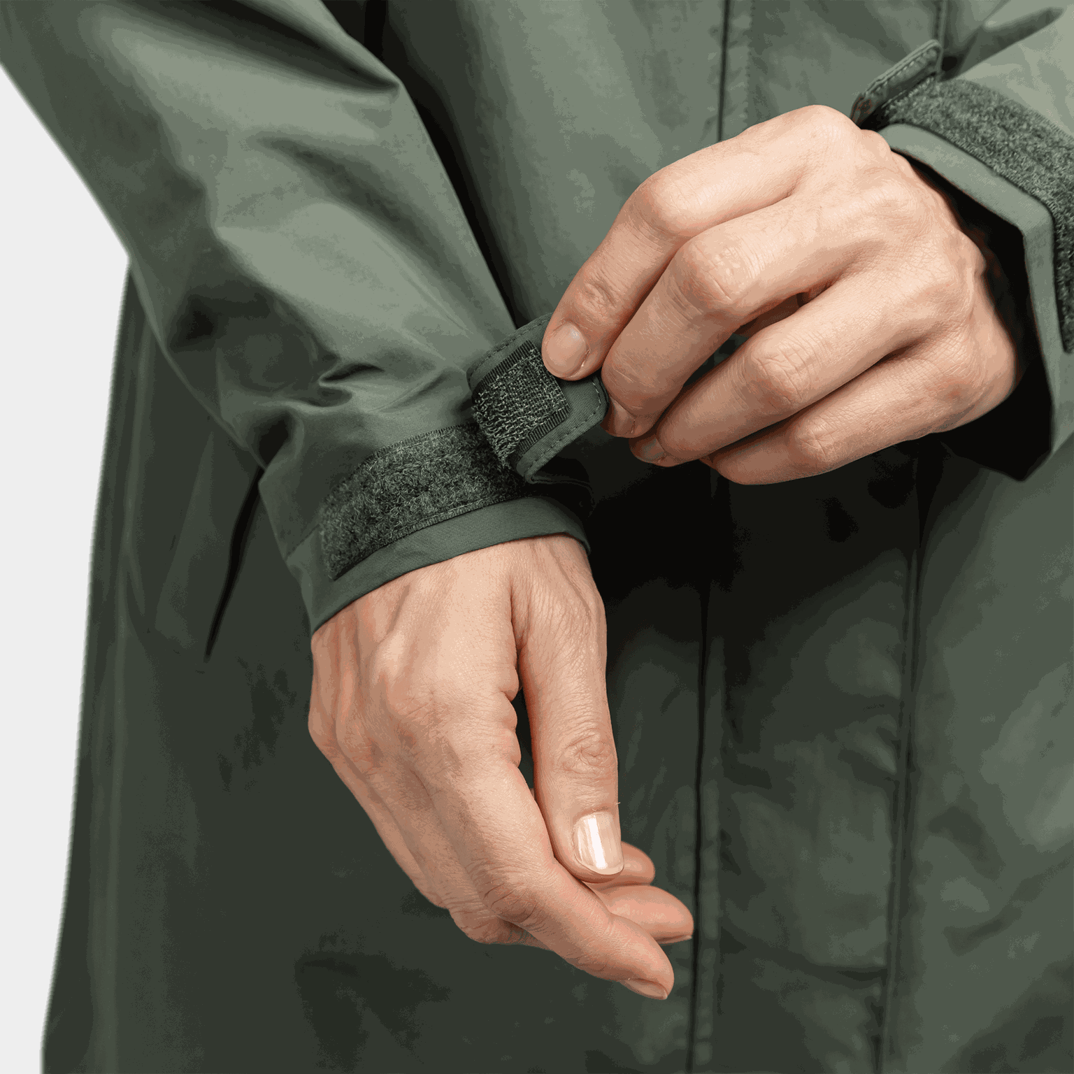  Parka Uddevalla riciclato, giacca invernale da donna - Verde
