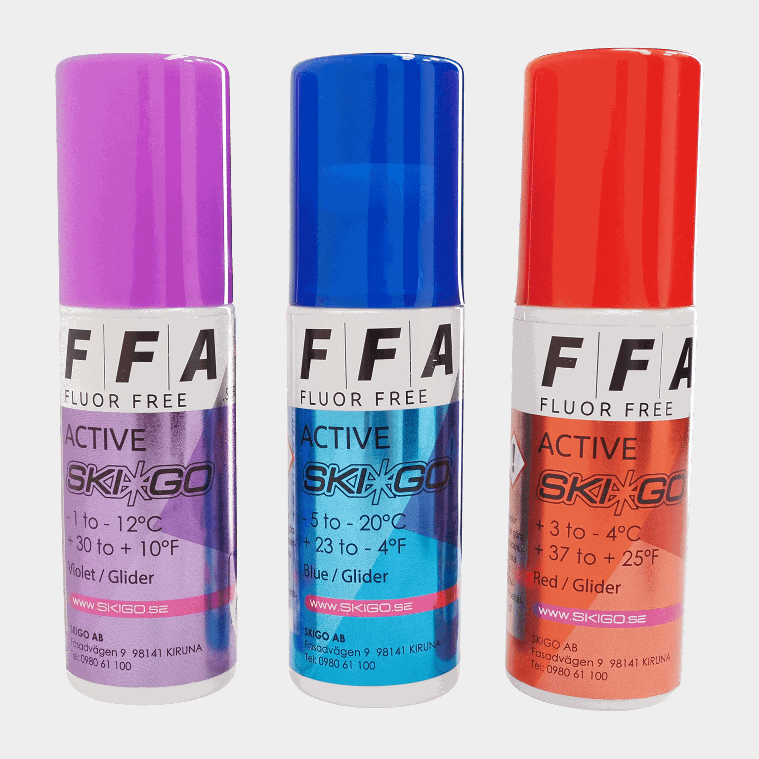  Kit de lubrificação Skigo Glide 24/25 – verde