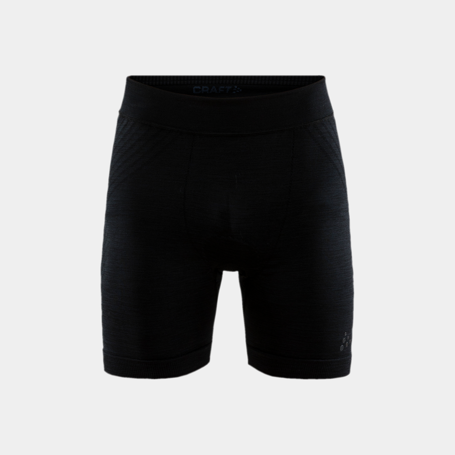 Cueca boxer masculina Core Fuseknit para ciclismo, tamanho M - preta