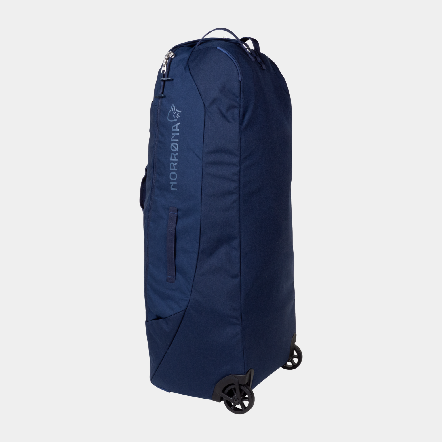  Norrøna 120 liter trolleytas, blauw.