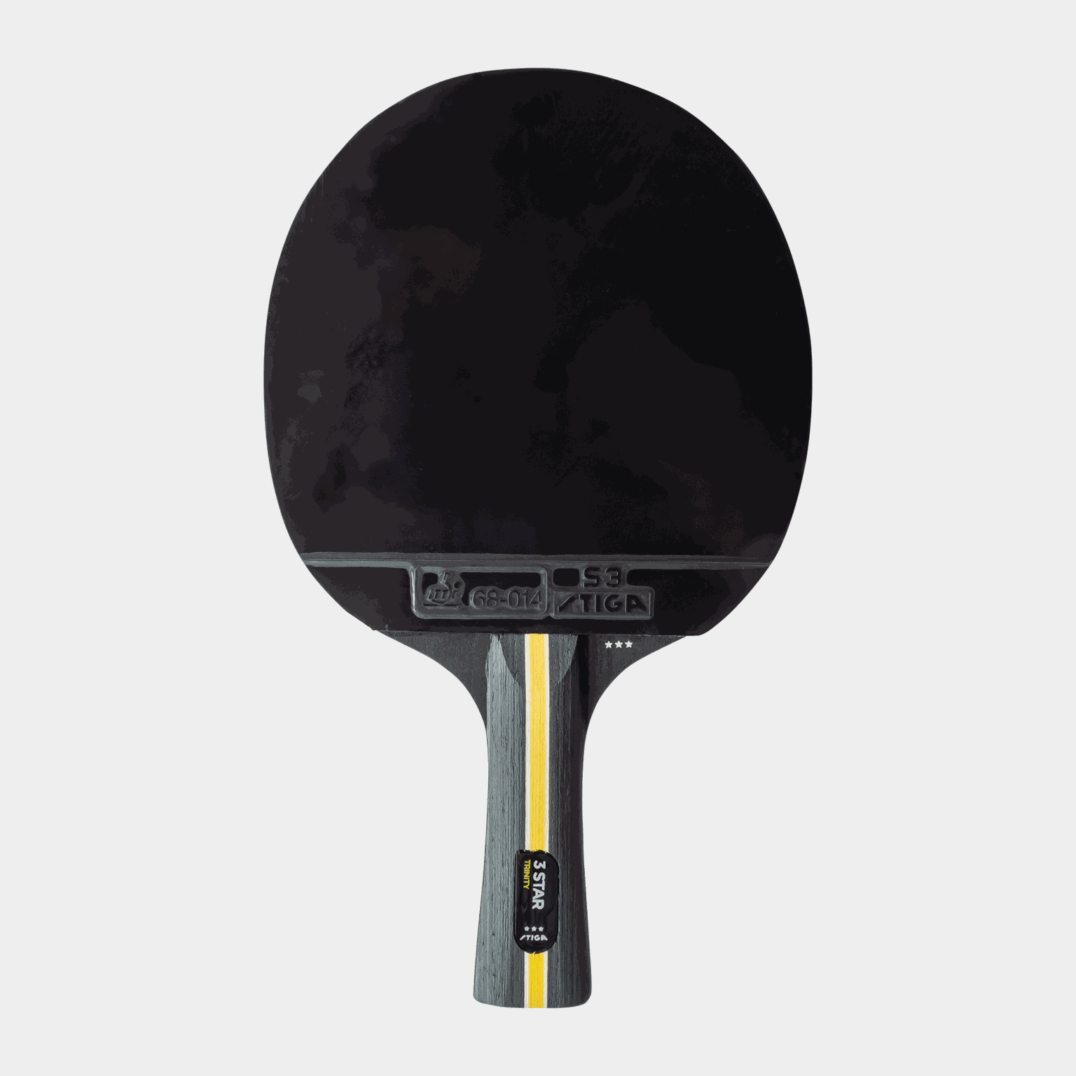 Bat Trinity 3-sterren unisex tafeltennisracket voor amateurspelers.