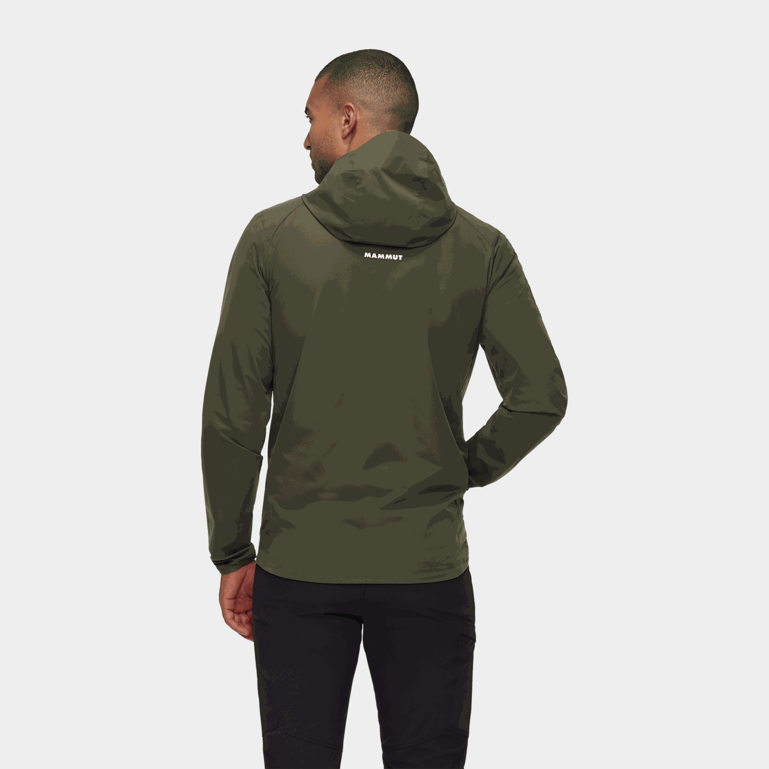 Jaqueta masculina com capuz Granite So – verde escuro