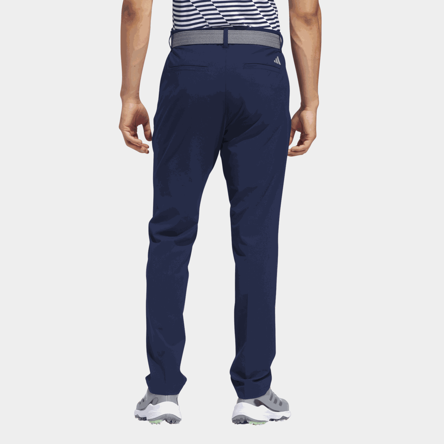  Calça de golfe masculina Ultimate365 com corte afunilado - Azul escuro