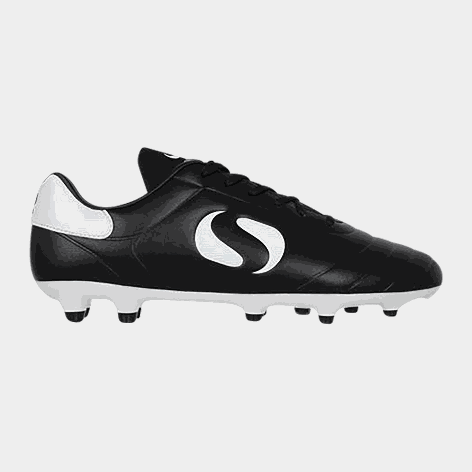 Chuteiras de futebol de grama artificial Kids' Strike FG - pretas