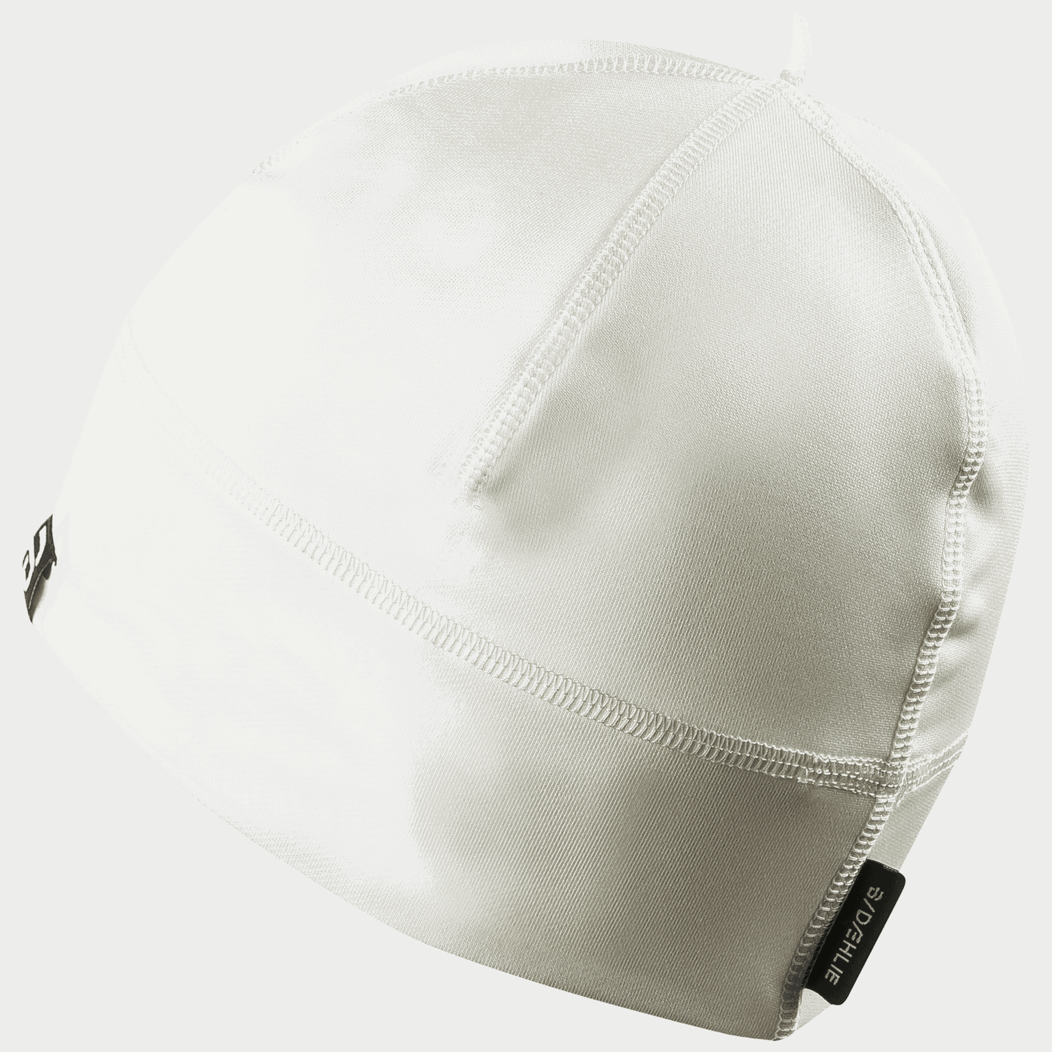 Gorro de tricô tamanho 24/25, gorro de treino, unissex – branco