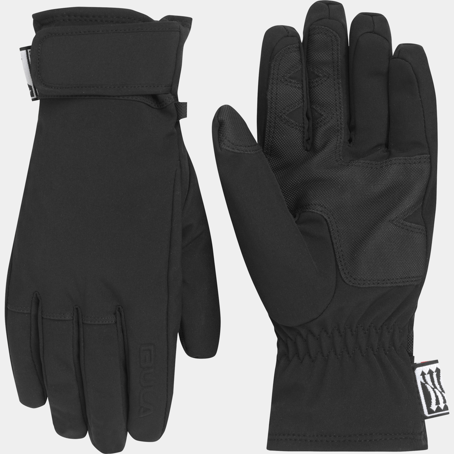  Gants de ski classiques, gants de ski junior - Noirs