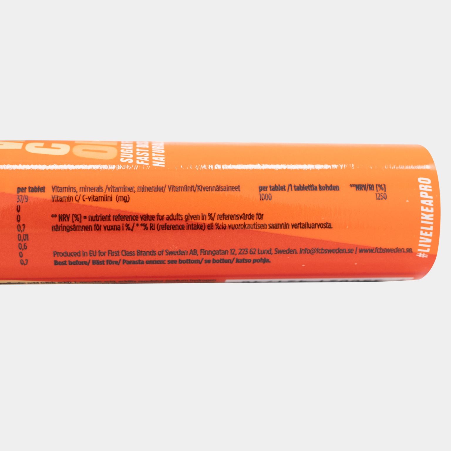 VitaminPro Vitamin C, Tablety hydrogenuhličitanu sodného, Vitamin C