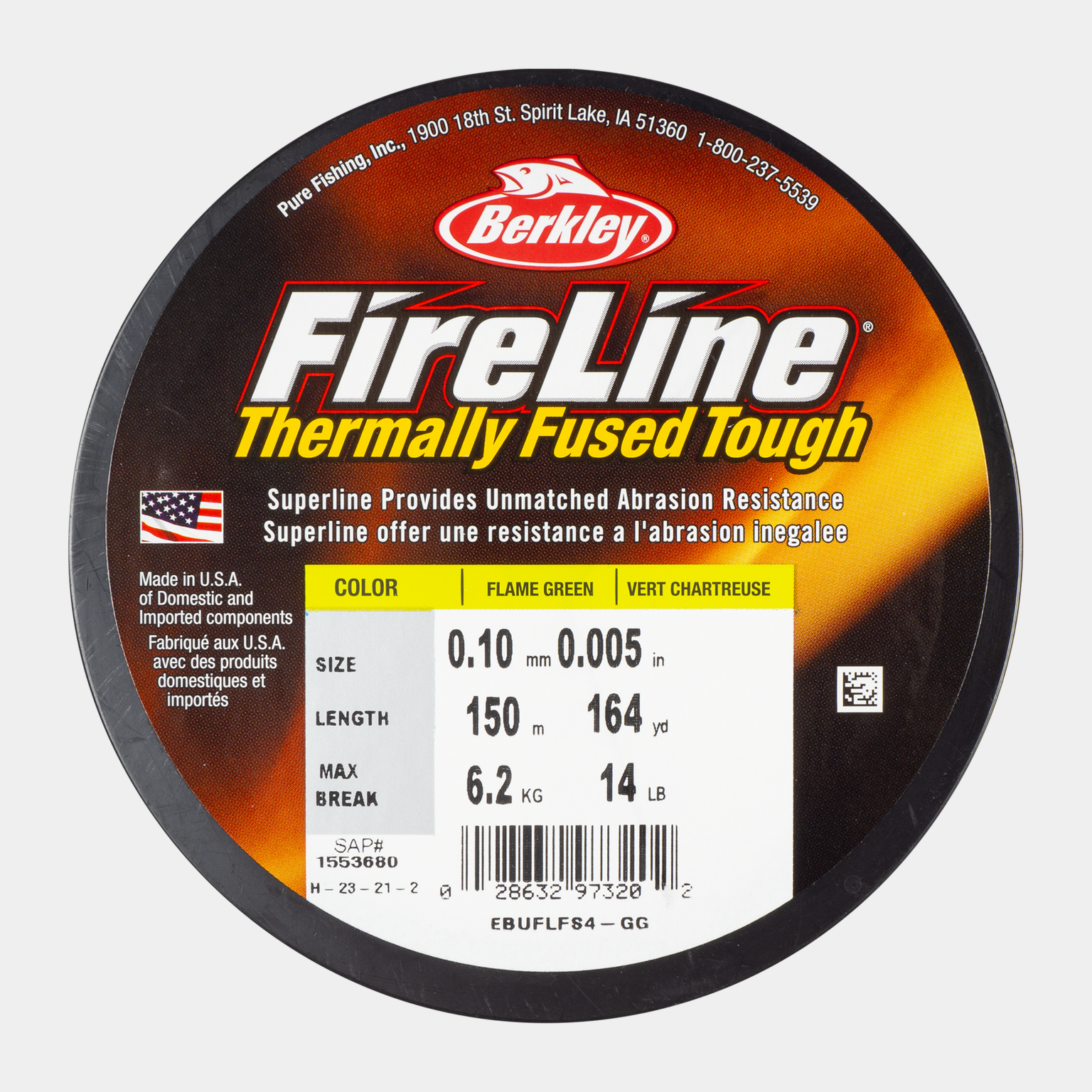 Hilo Fireline 150m verticale vlam, meeraderig -