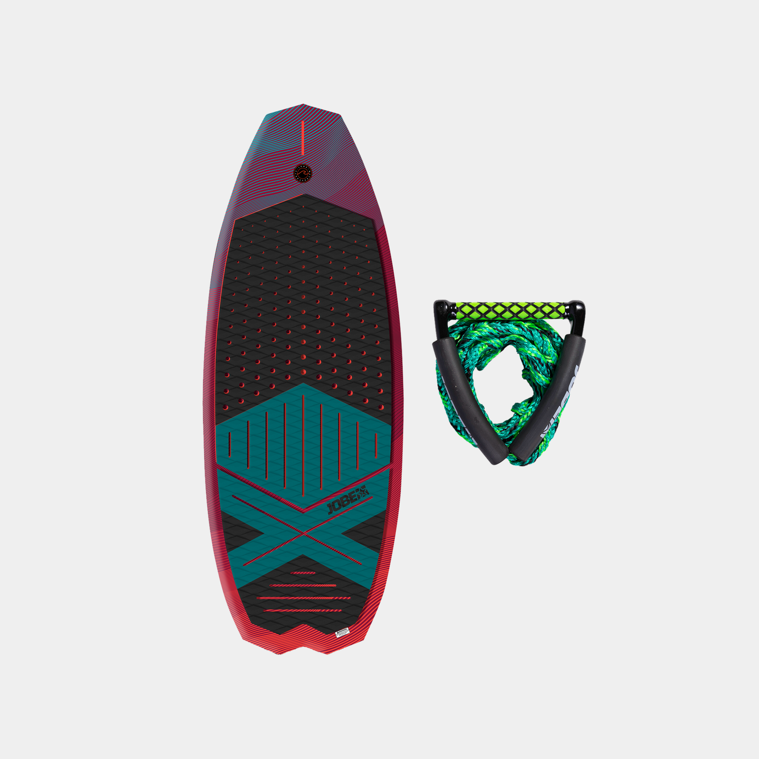 Plecak Pace Wakesurf + lina, Wakesurf - czerwony