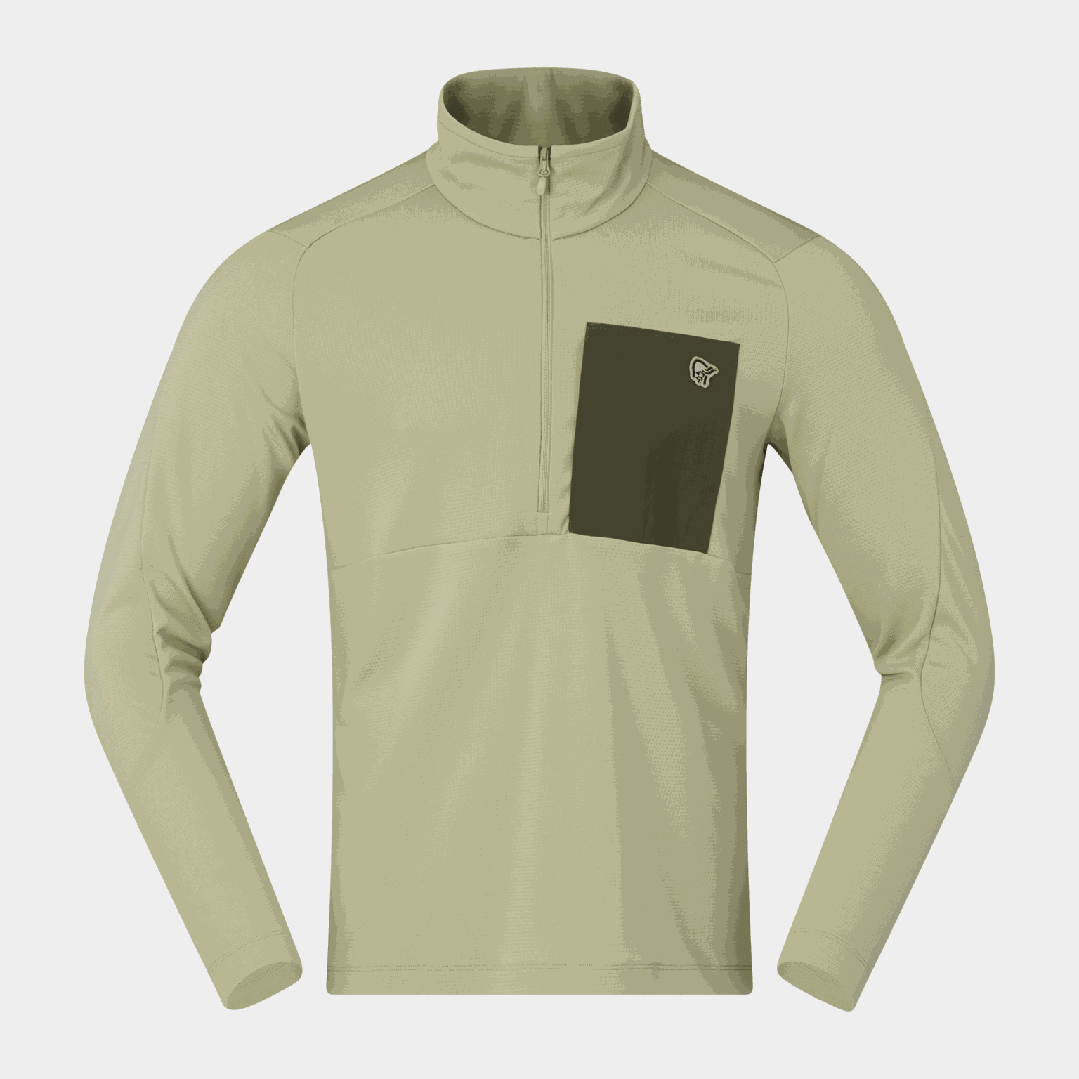  femund warm1 demi-zip, pull, homme
