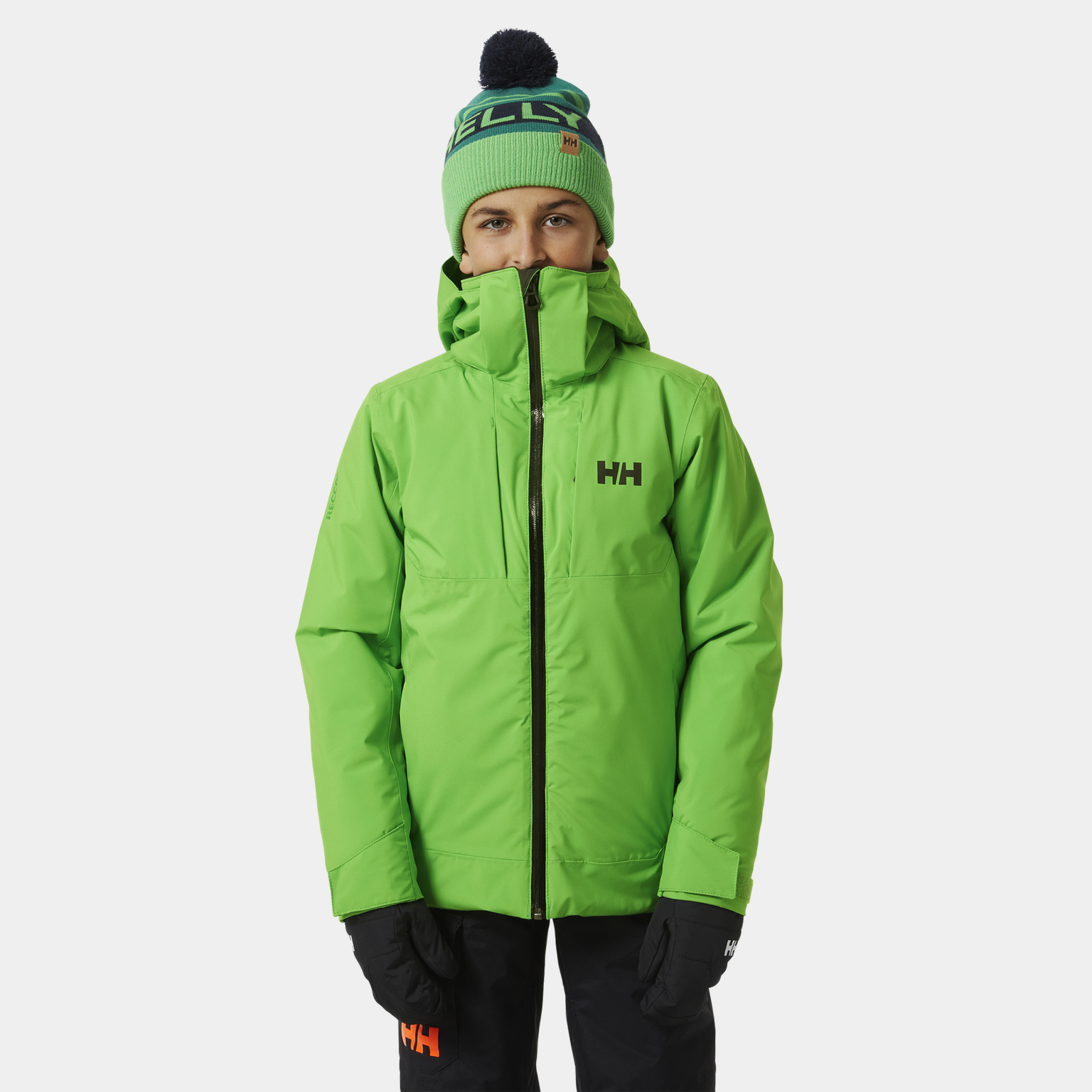 Veste Alpha 3.0, veste alpine junior – Verte