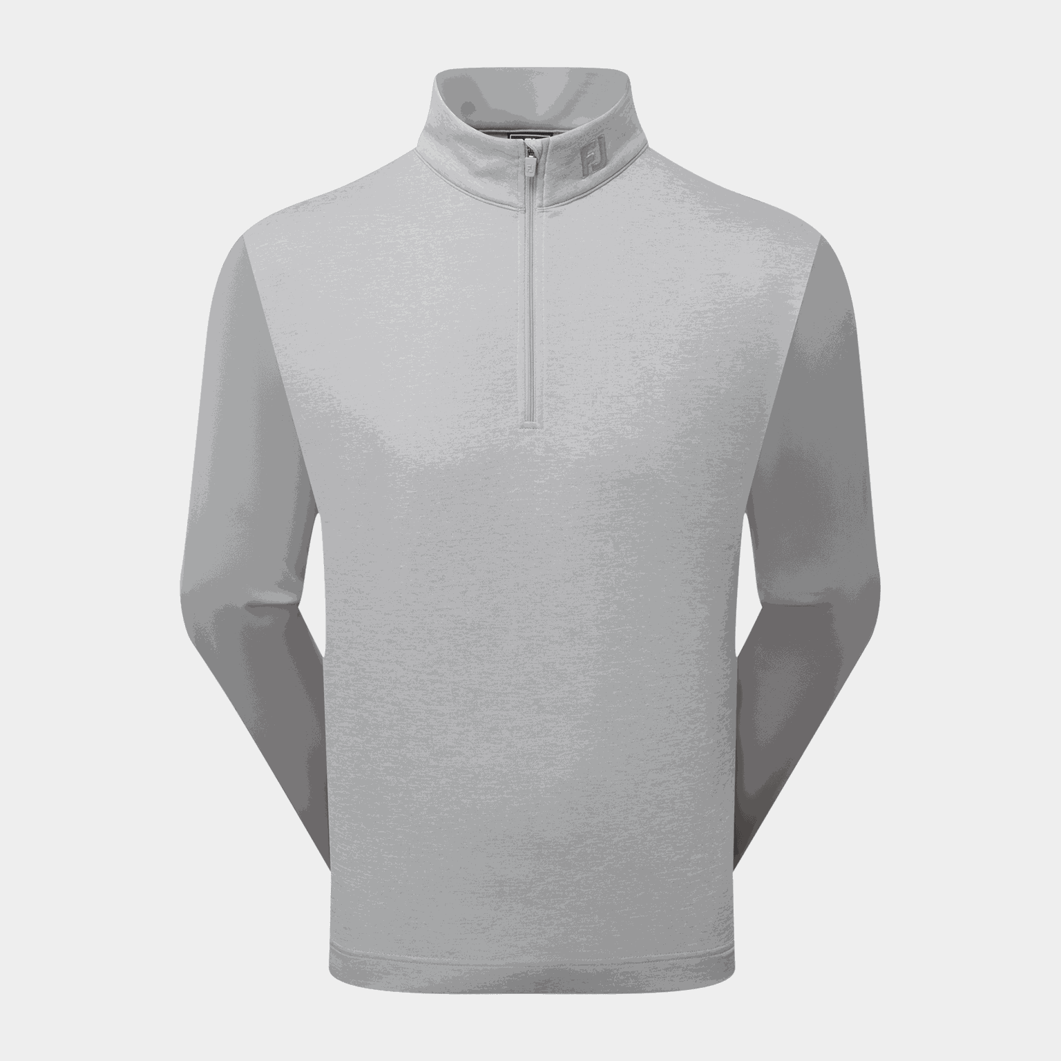  Maglione da golf da uomo in tessuto mélange tono su tono