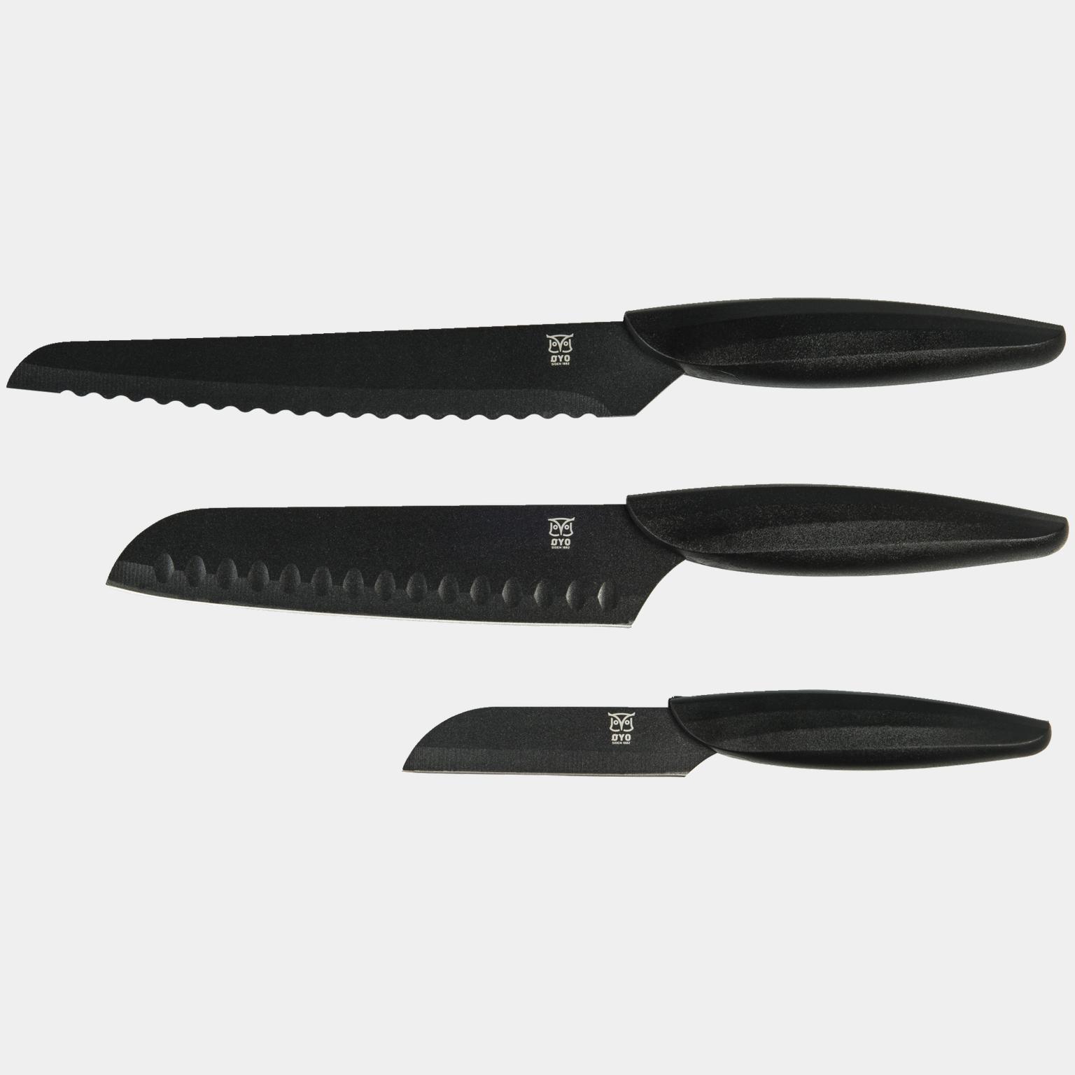  Ensemble de couteaux de cuisine, 3 pièces -