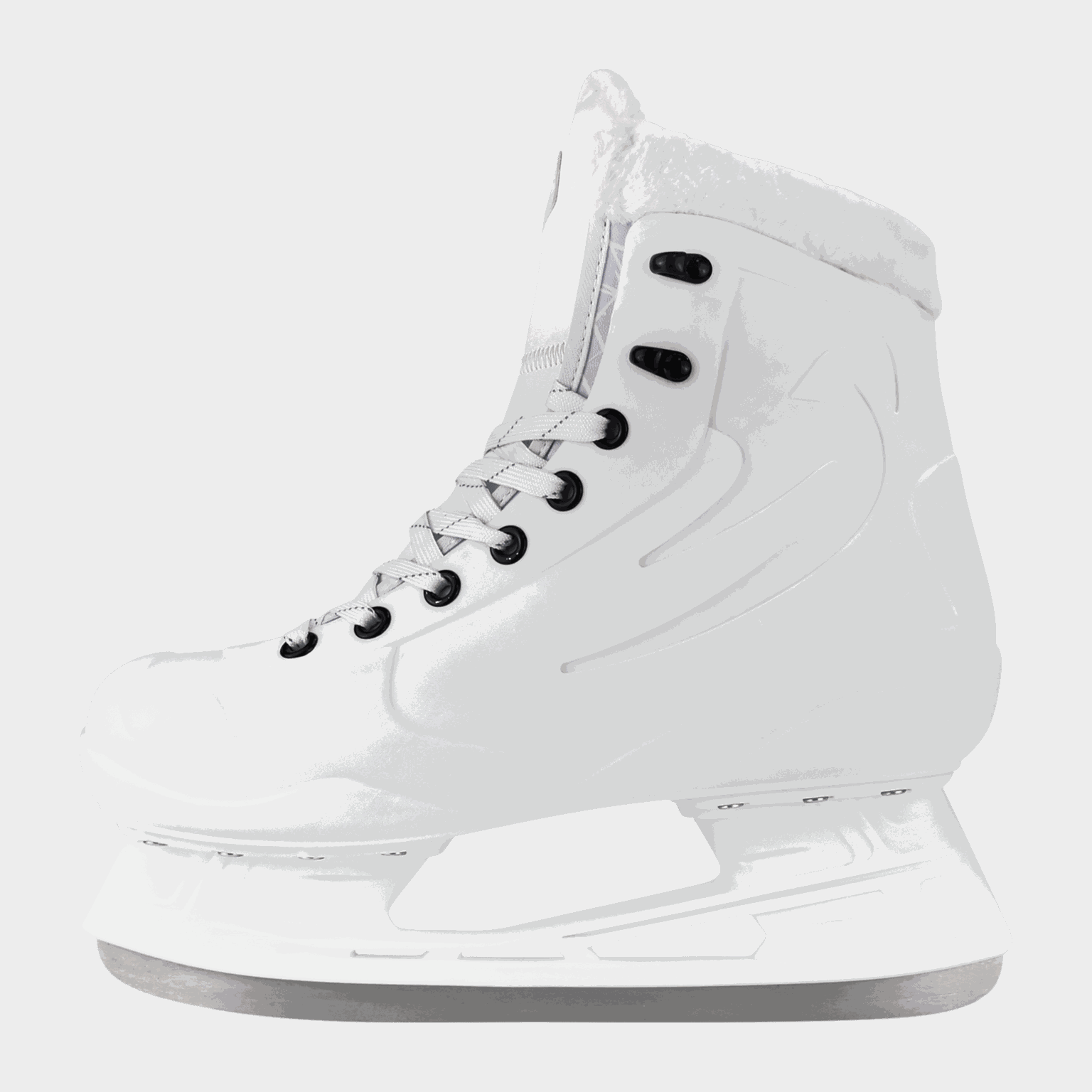 Verwarmde ijsschaatsen - Maat 24/25, dames hockeyschoenen - wit