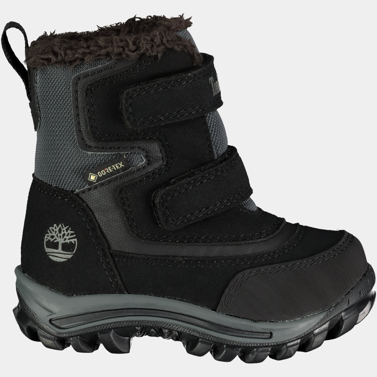 Chillberg 2-strap Boot Gore-Tex, vintersko junior - Svart