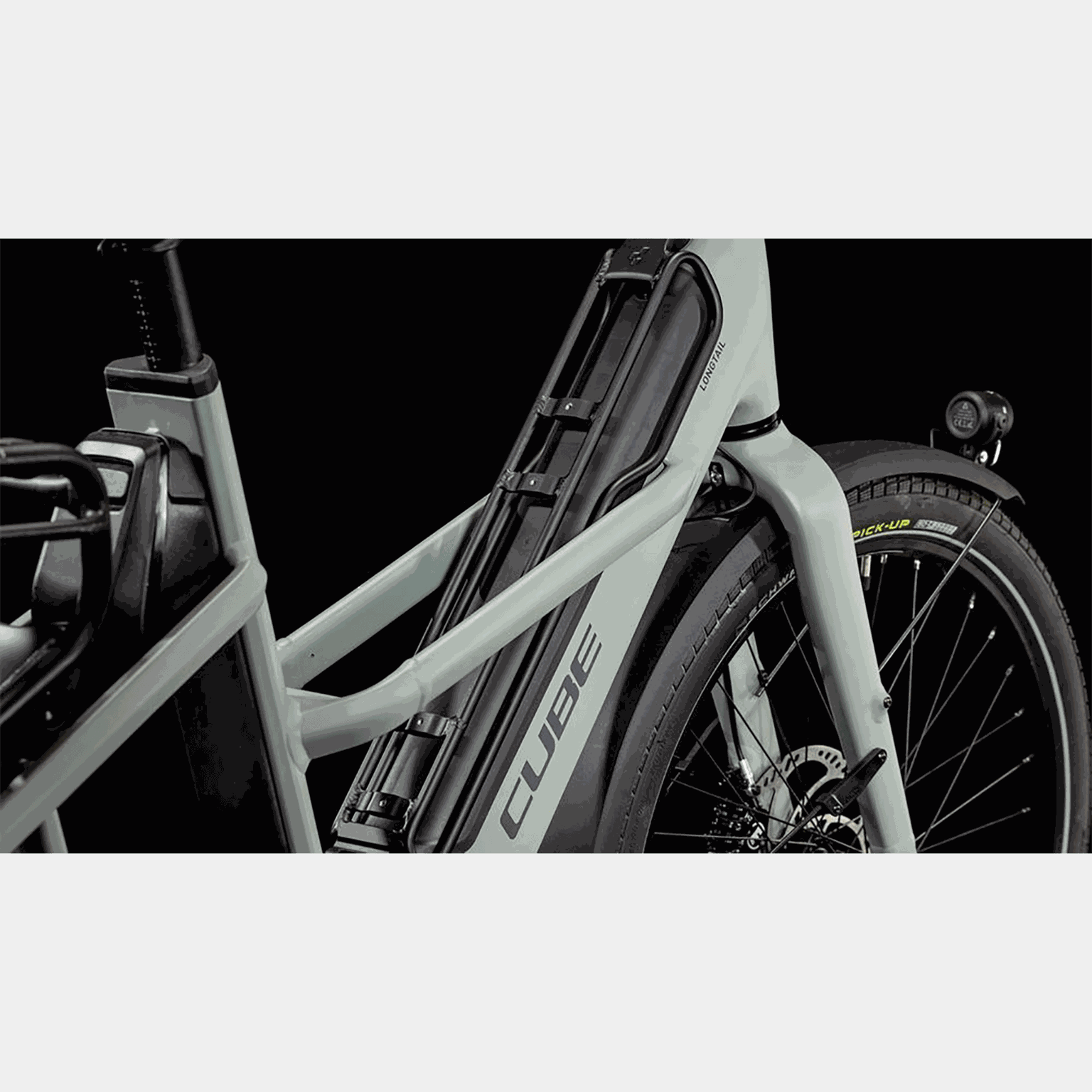  Rower hybrydowy cargo unisex Bosch CX 85 Nm 725 Wh Longtail, 24 cale – szary