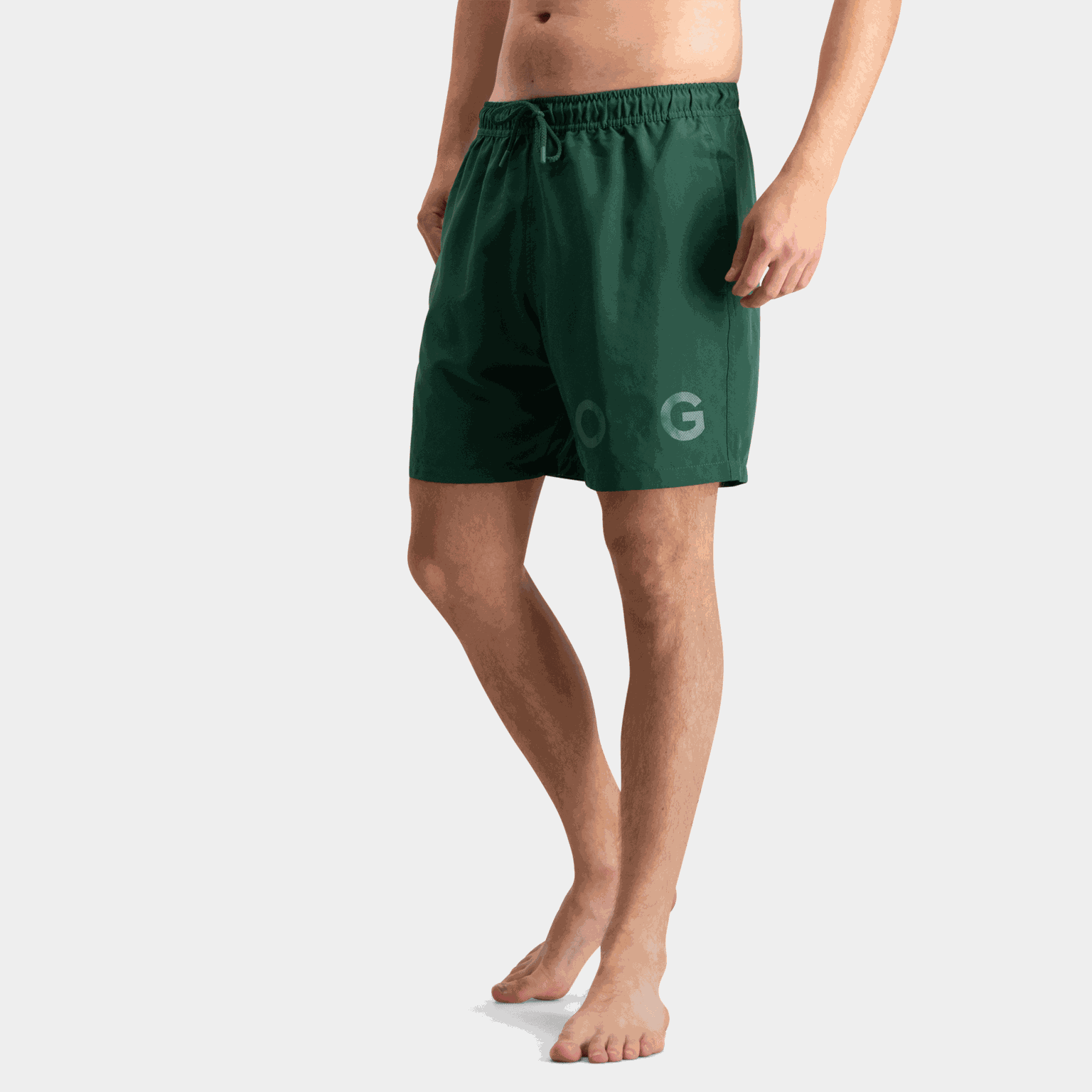 Borg Swim Shorts, badeshorts, herre - Grønn
