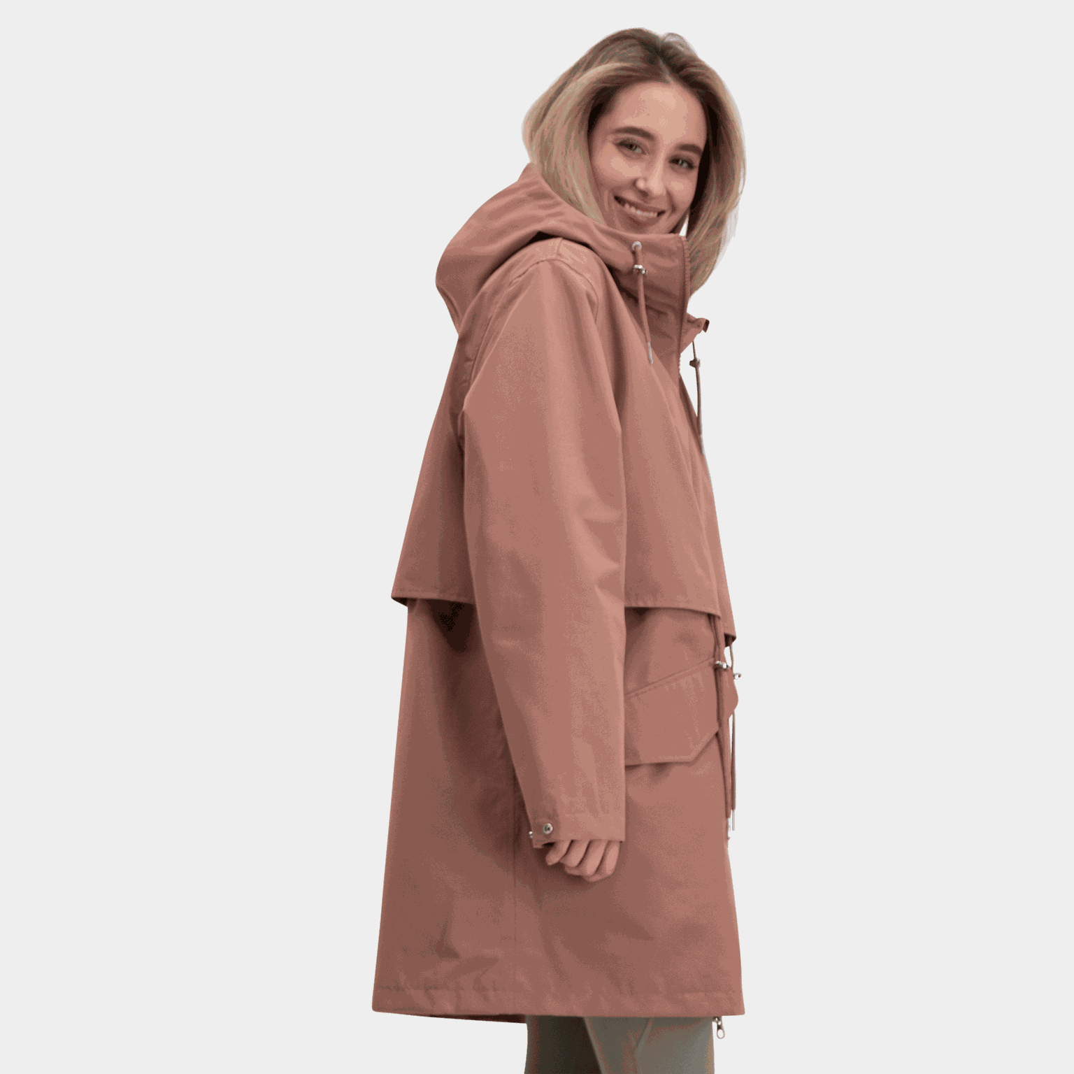  Γυναικείο cruiser parka, αδιάβροχο parka