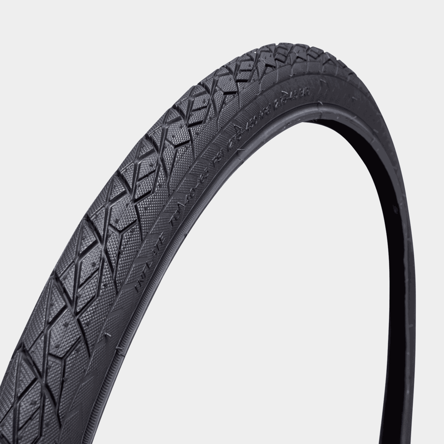 Hybrid Tire 26 x 1,75, sykkeldekk - Svart