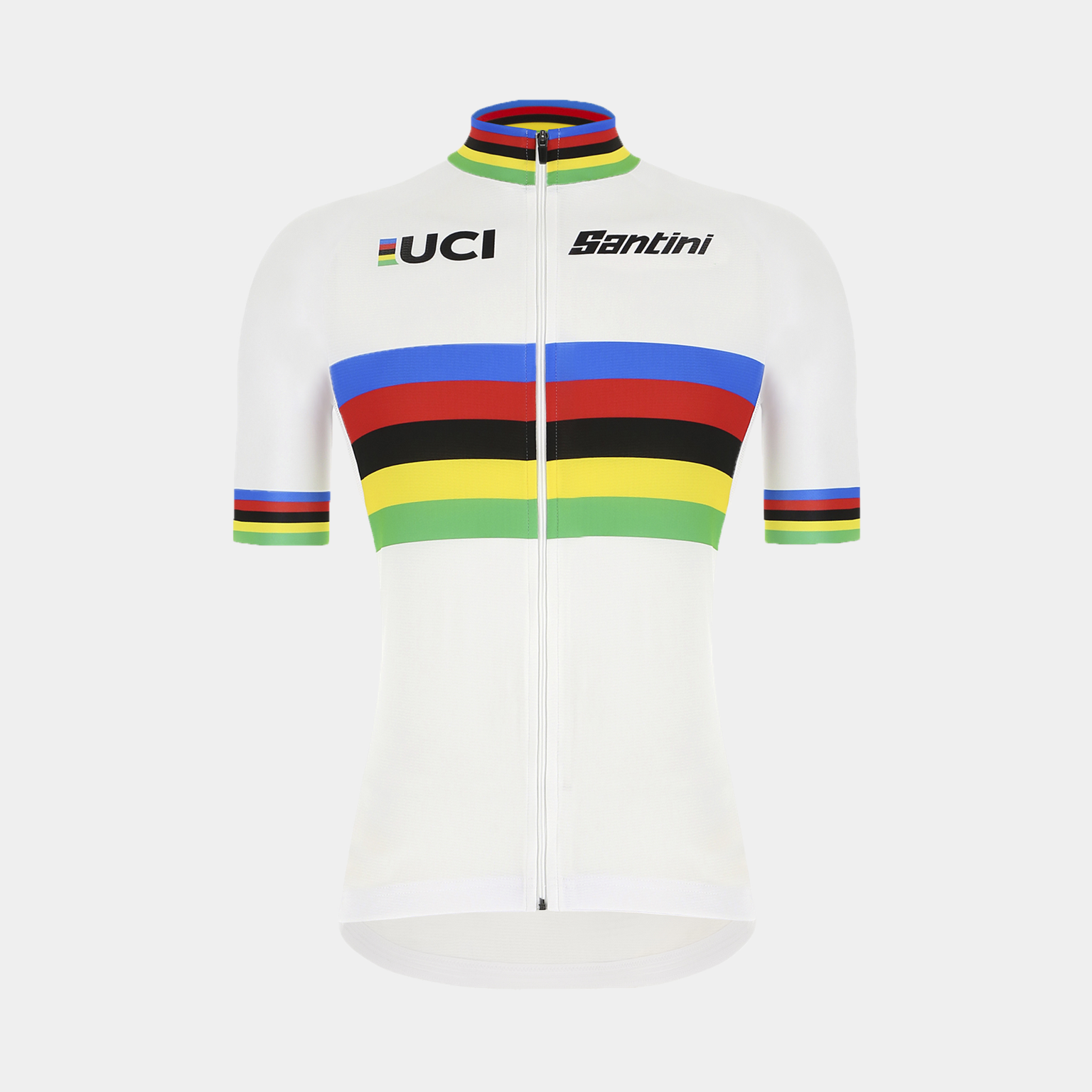  Rainbow WC USX 25 wielershirt, unisex – wit
