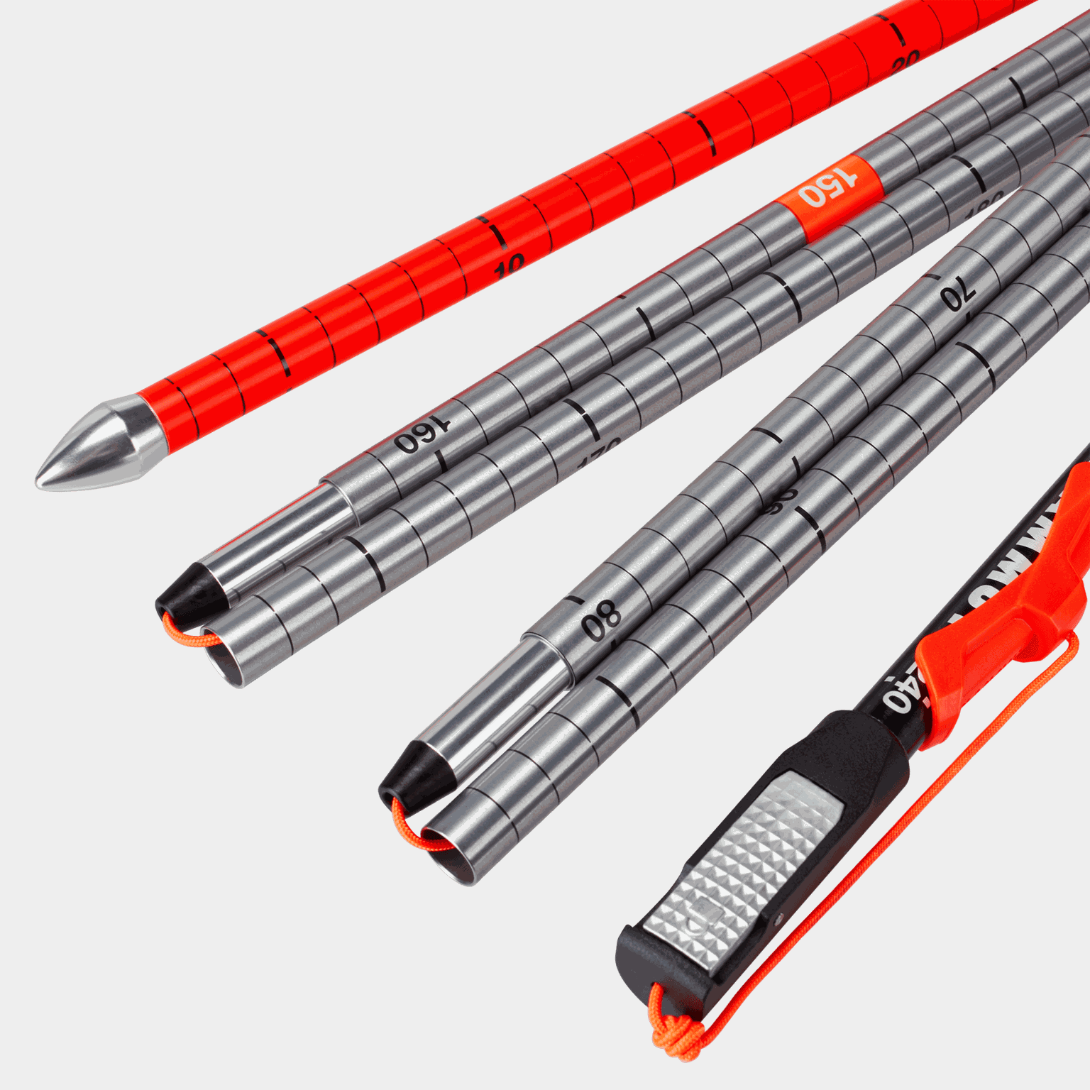 Acessórios de proteção contra neve, sensor SpeedLock 240 24/25, barra de pesquisa, sensor - laranja