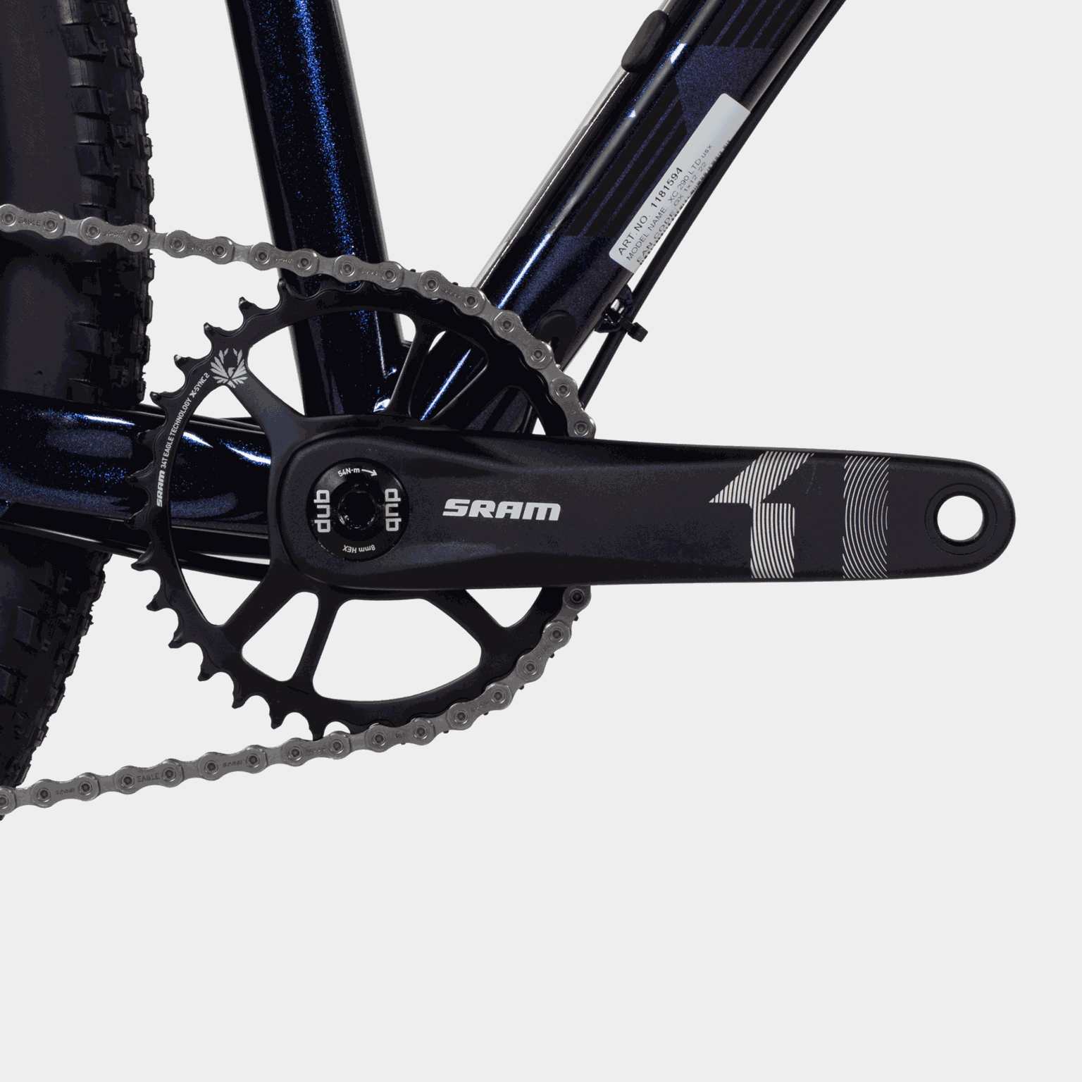 XC 290 LTD CHAMELEON 25, Mountainbike voor heren met vaste frame – Meerkleurig