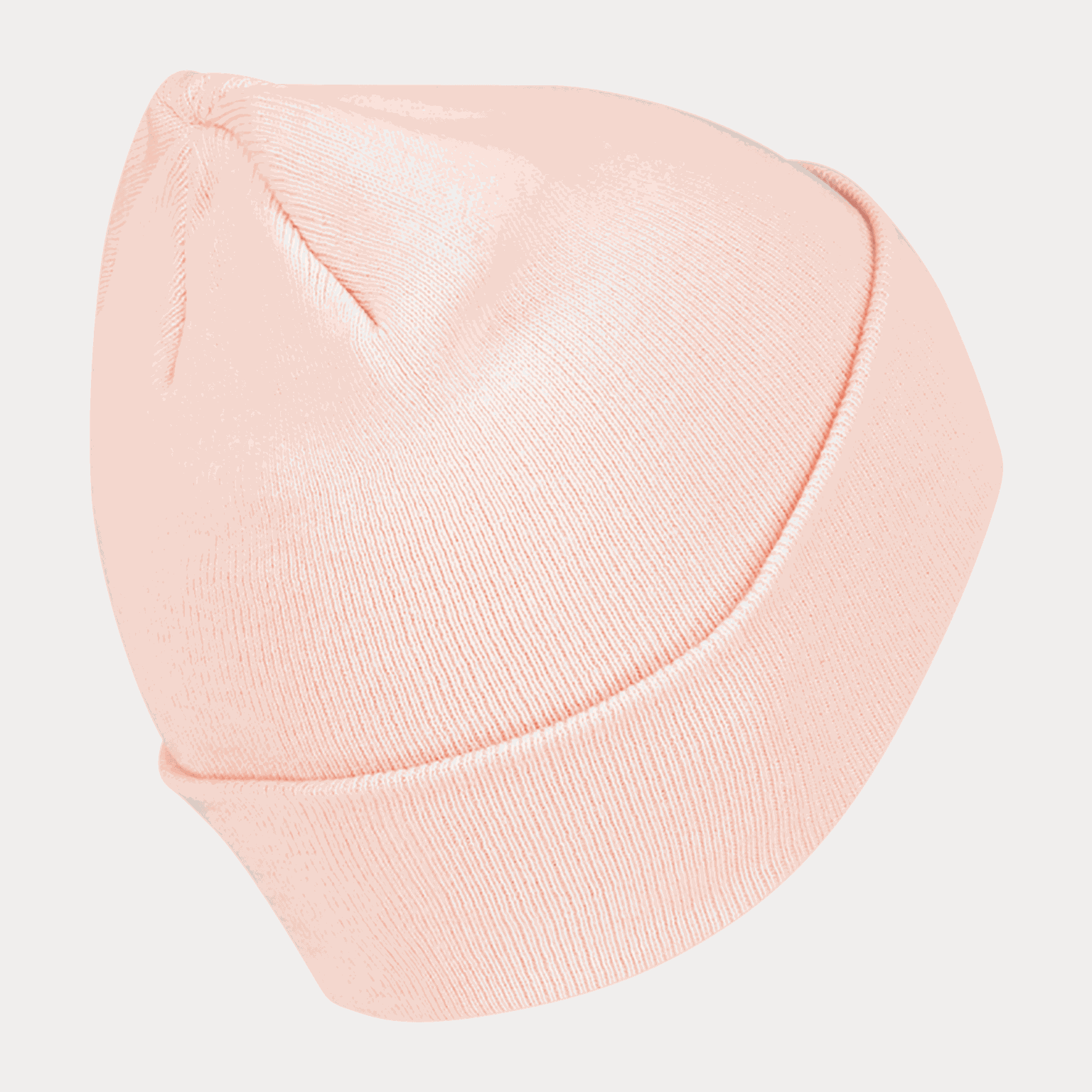 Centre Beanie, lue, unisex - Rosa