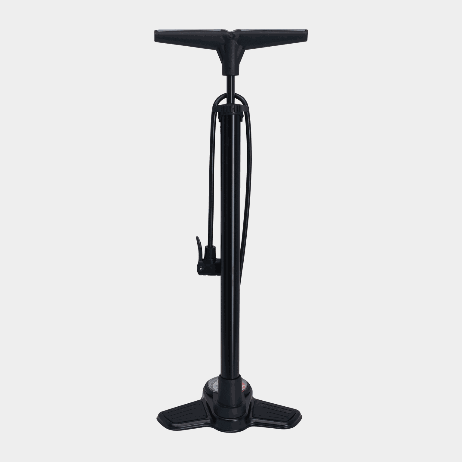 Bits Floorpump, sykkelpumpe, gulvpumpe - Svart