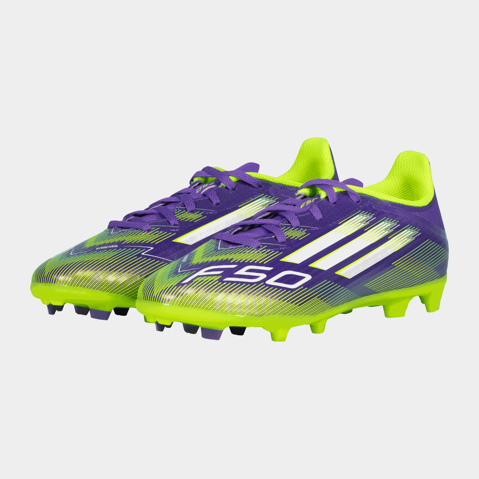 Chaussures de football F50 League FG/MG pour gazon naturel et synthétique, juniors