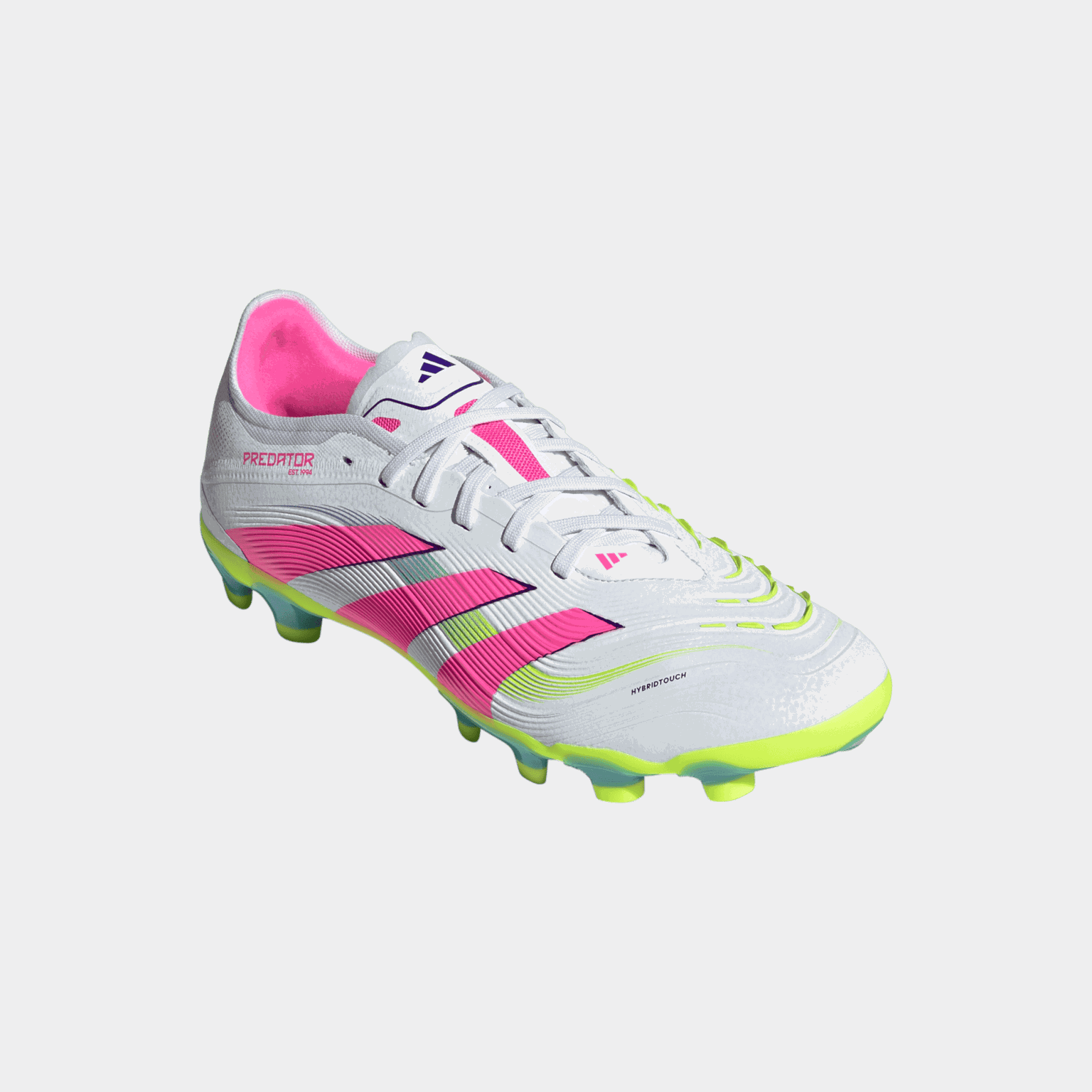 Predator Pro MG, chuteiras de futebol unissex para jogar em grama natural e artificial.