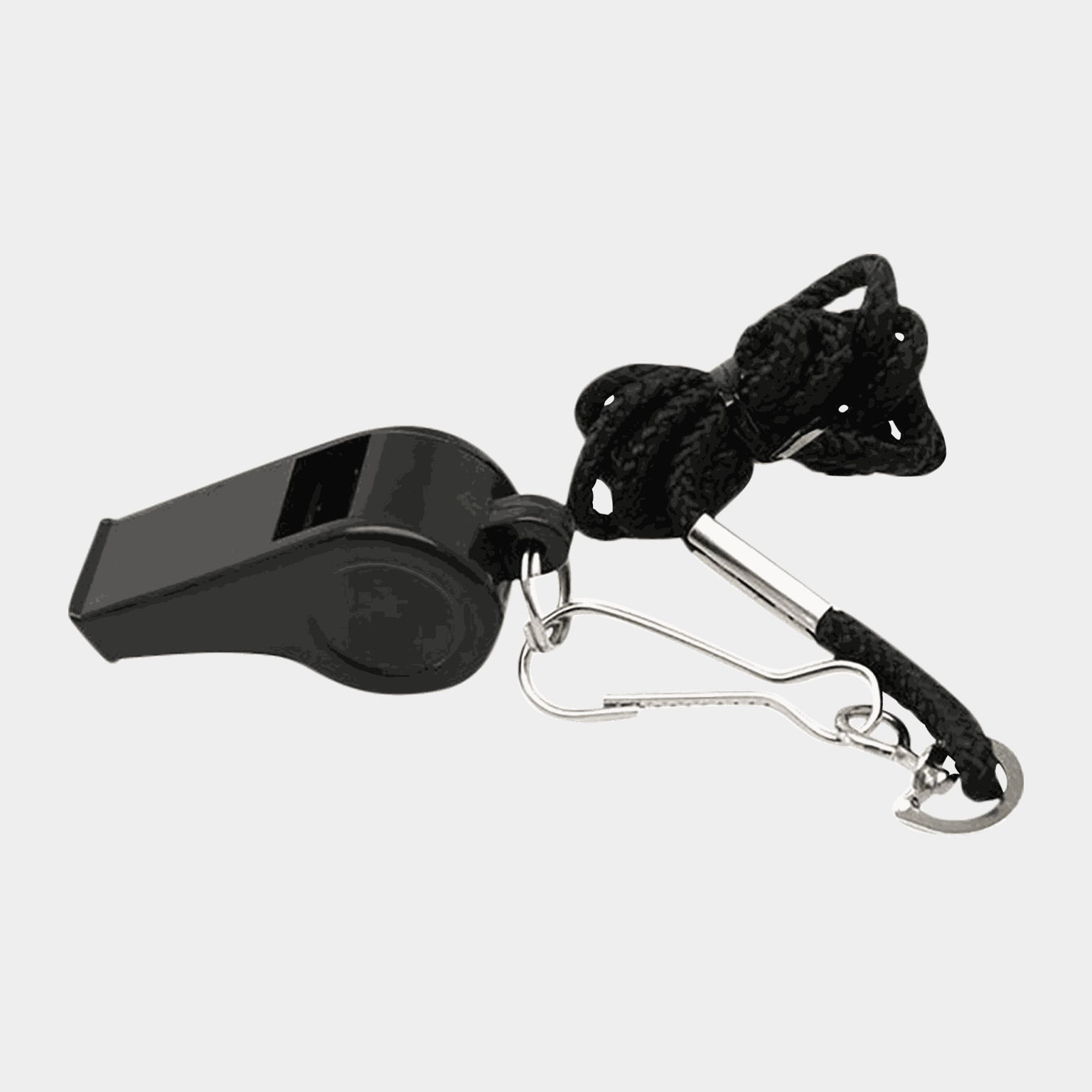  Apito de plástico, apito - preto