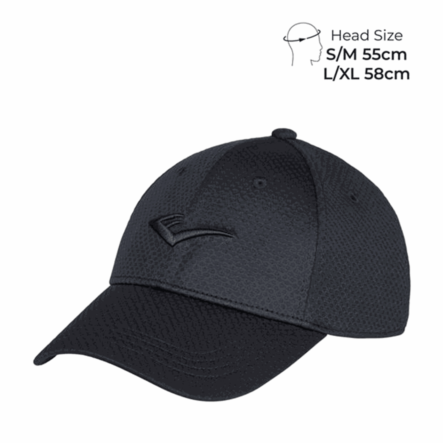  Unisex mesh pet - zwart